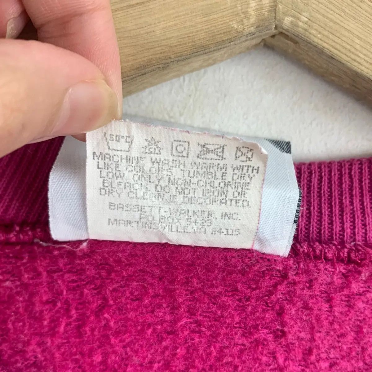 Lee Vintage 90’ LEE COPPER Center Logo Made In USA Pink Size M / US 6-8 / IT 42-44 - 8 Thumbnail