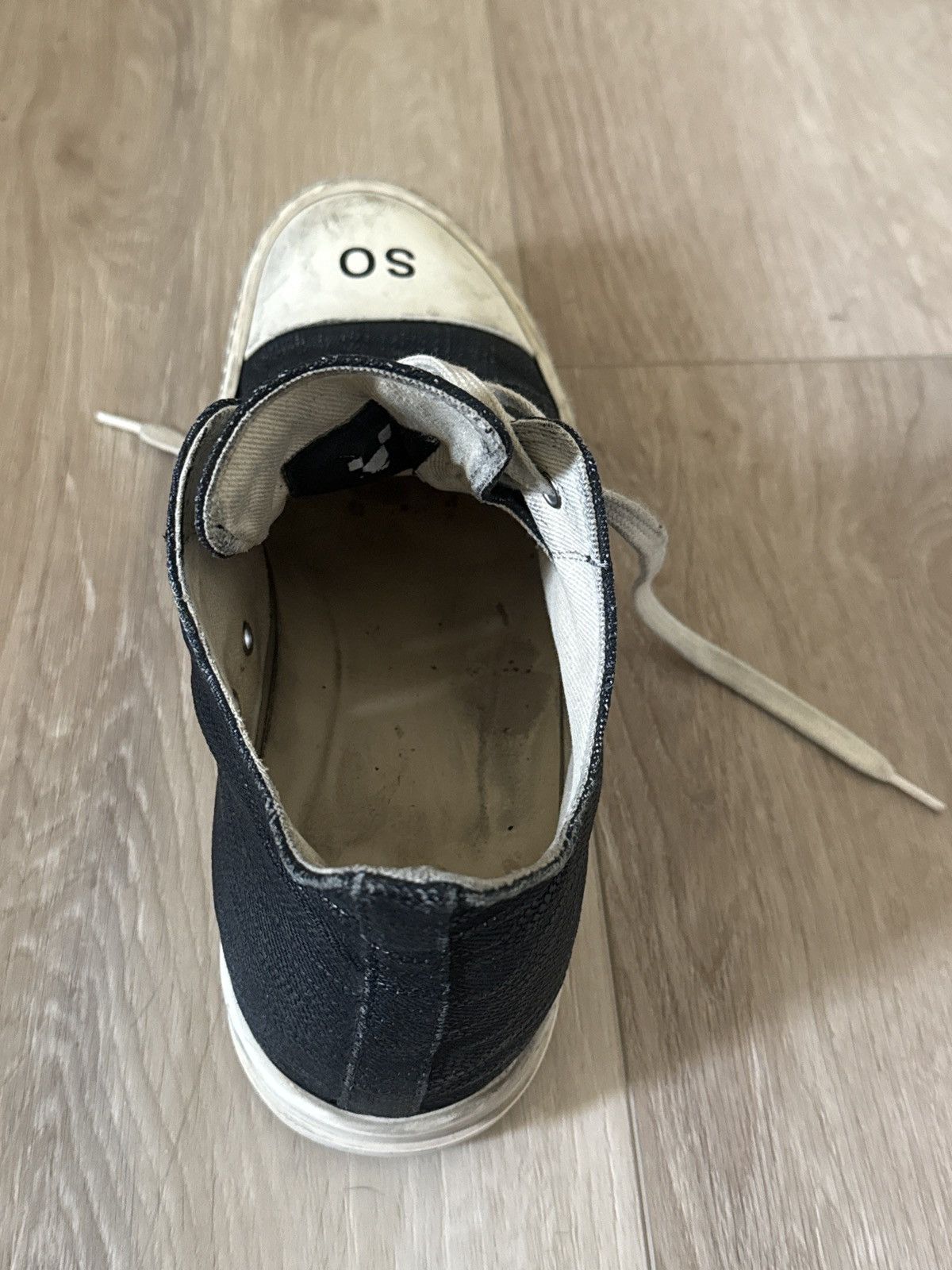 Rick Owens Rick Owens DRKSHDW Ramones So Cunt Low Top Shoes Size US 8 / EU 41 - 14 Thumbnail