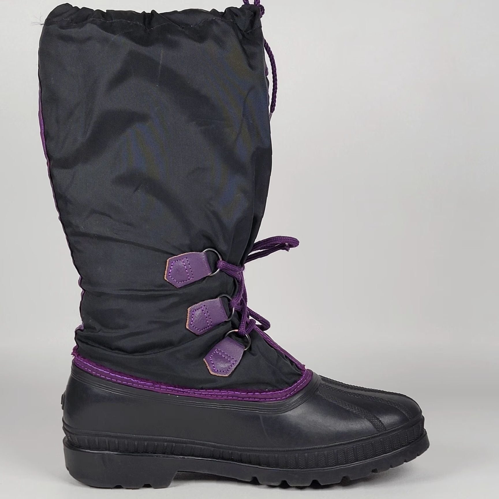 SOREL Sorel Women's Winter Duck Boots Black Purple Size 8 Boots Winter Waterproof Insulated Snow Boot Canada Mens? Size US 8 / IT 38 - 6 Thumbnail