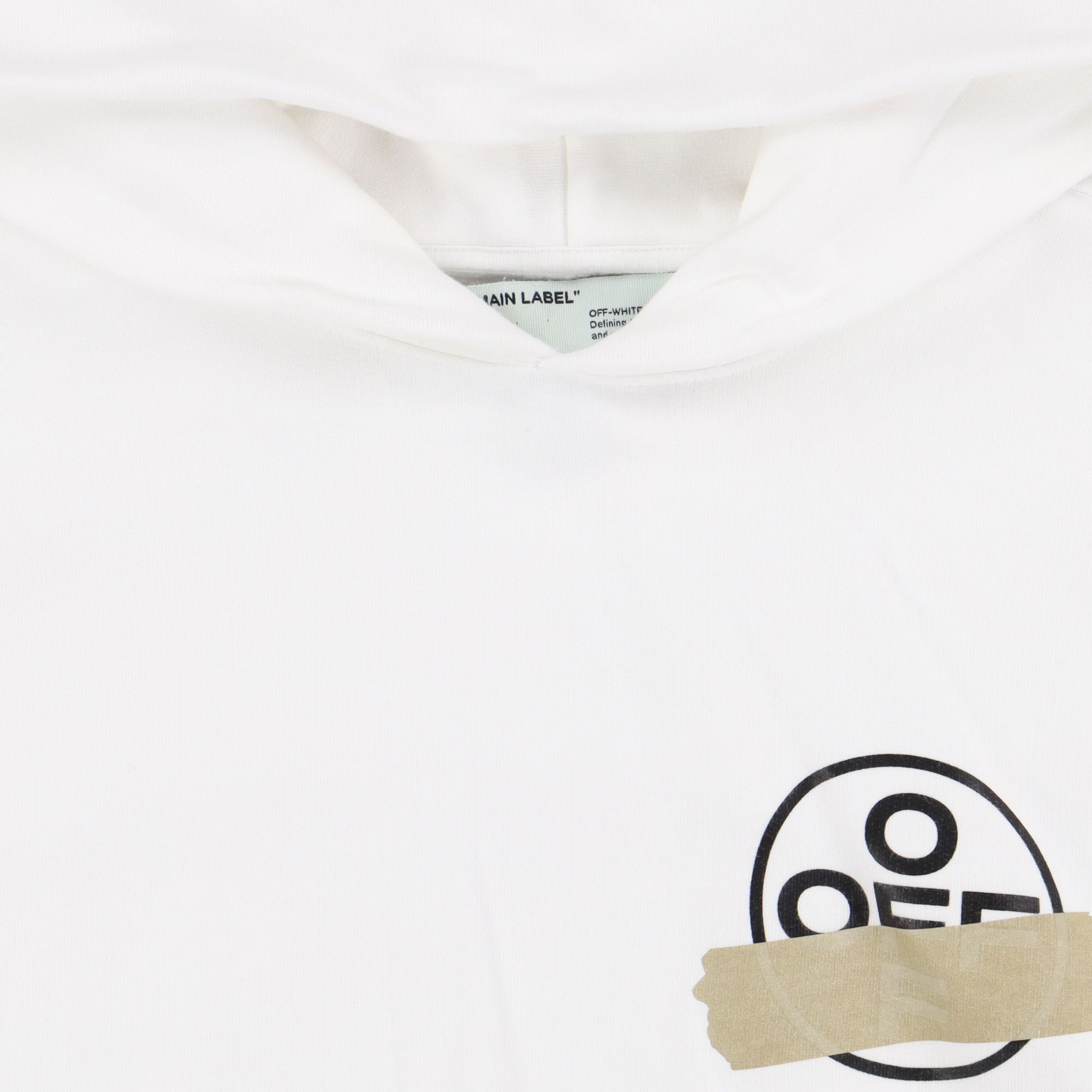 Off-White White Tape Arrows Logo Oversized Hoodie Size US S / EU 44-46 / 1 - 7 Thumbnail