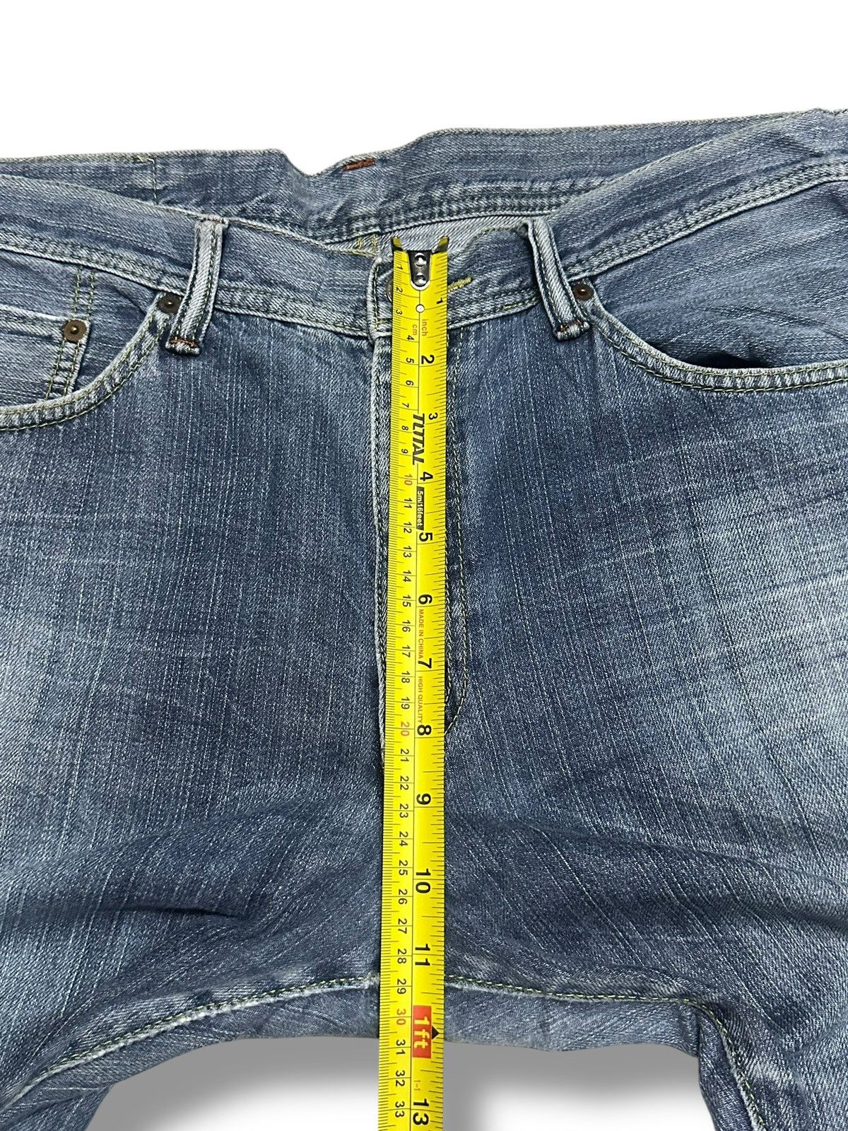 Japanese Brand GLHeart Limited Edition Vintage Jeans With Loose Style Faded Size US 35 - 14 Thumbnail