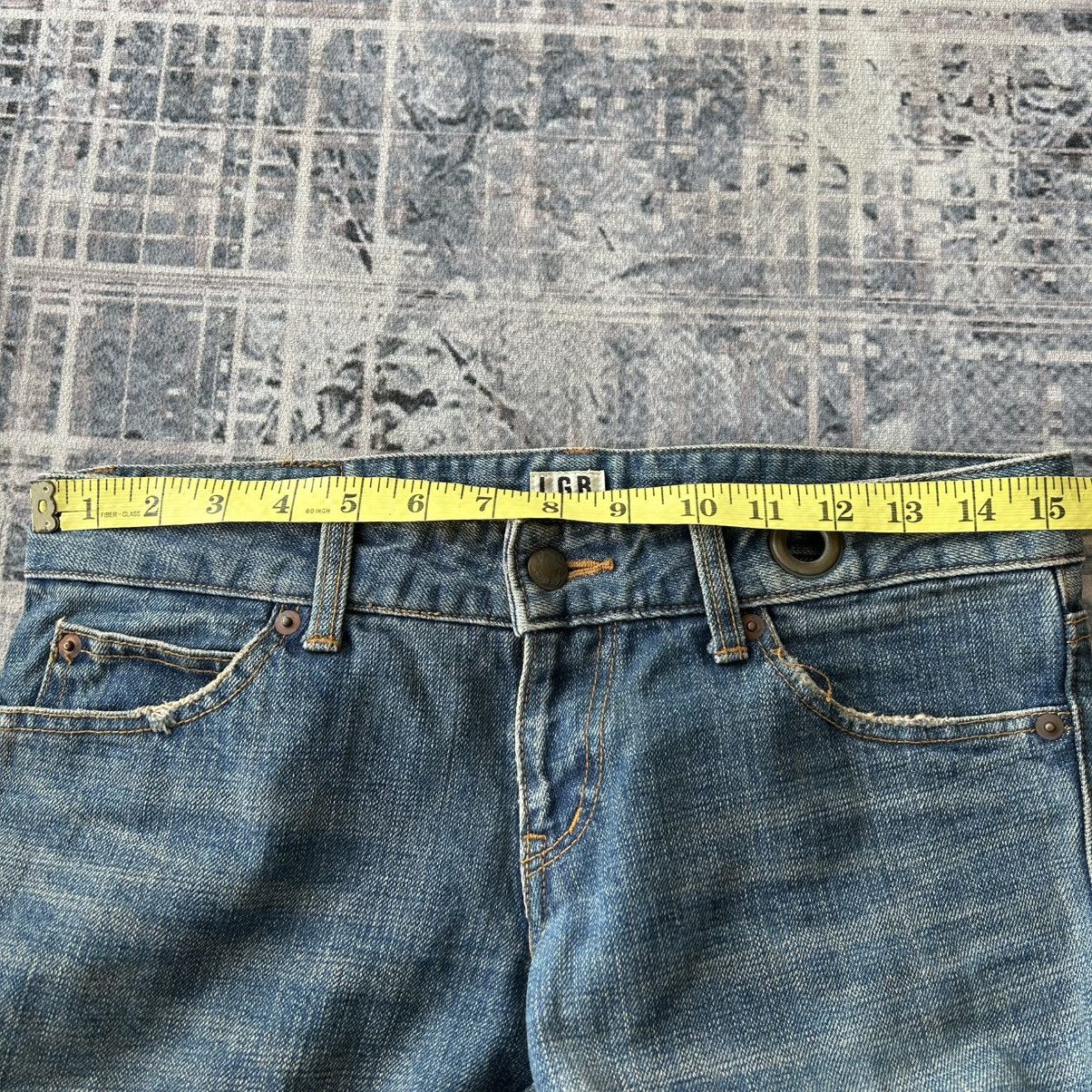 Le Grande Bleu (L.G.B.) LGB Rockstar Zipper Jeans Size US 30 / EU 46 - 24 Thumbnail