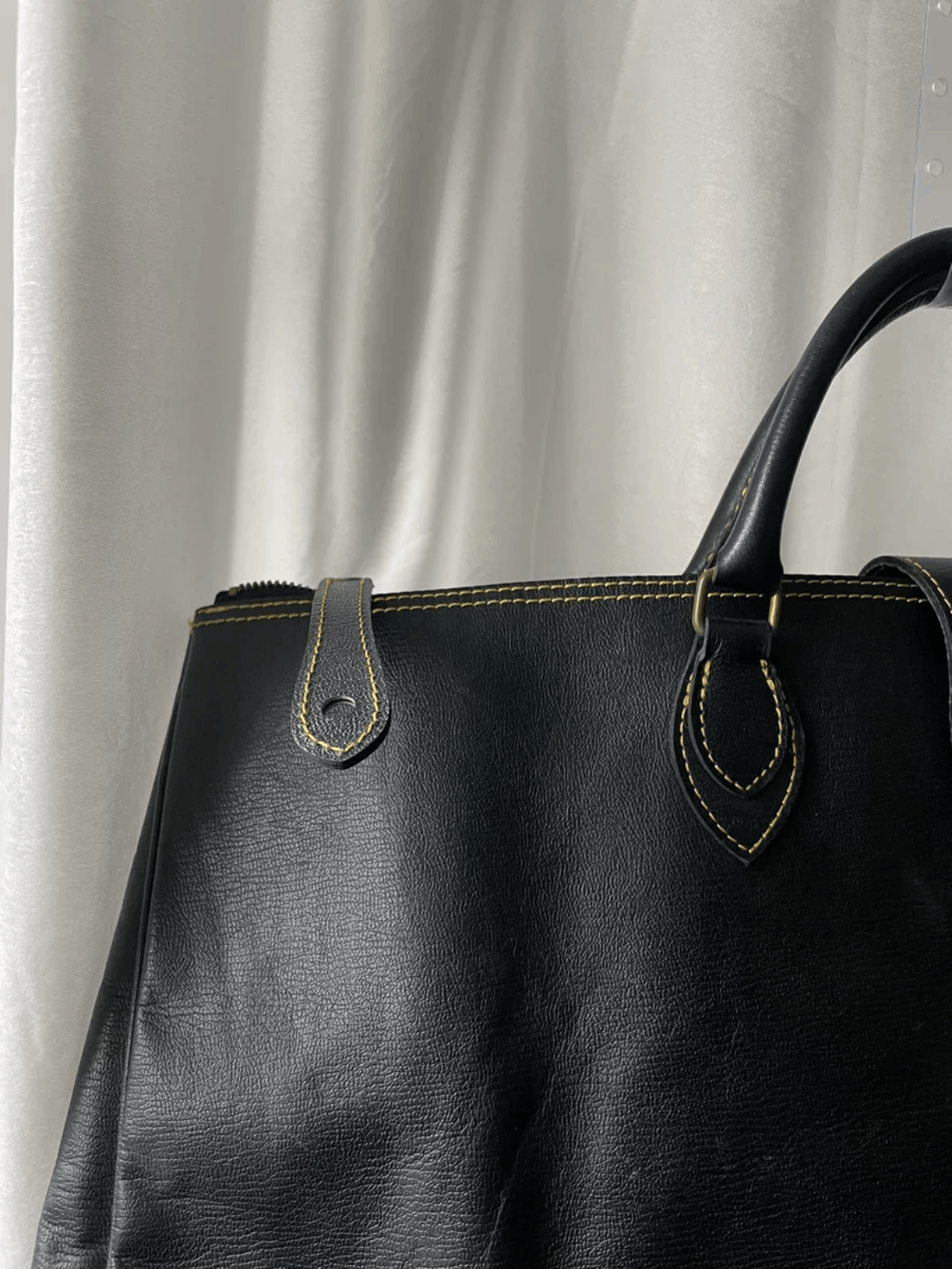 Comme Des Garcons Homme 90s Leather Boston Bag