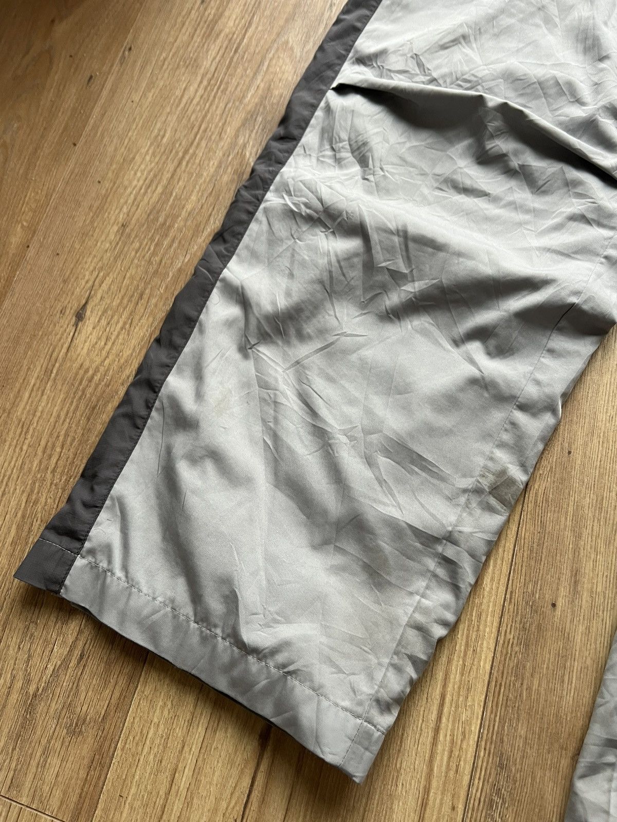 00’s NIKE BAGGY Y2K TRACK PANTS SWOOSH SPELLOUT LOGO