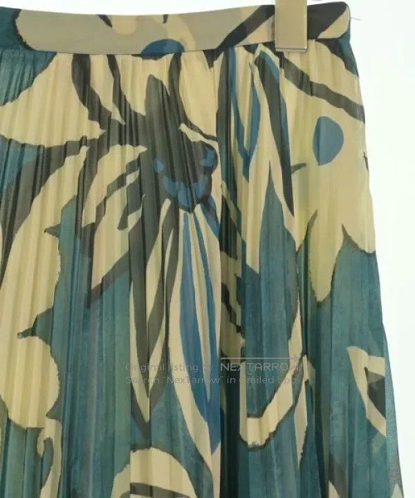 Dries Van Noten Dries Van Noten Floral Pattern Midi Skirt Size 33" - 4 Thumbnail