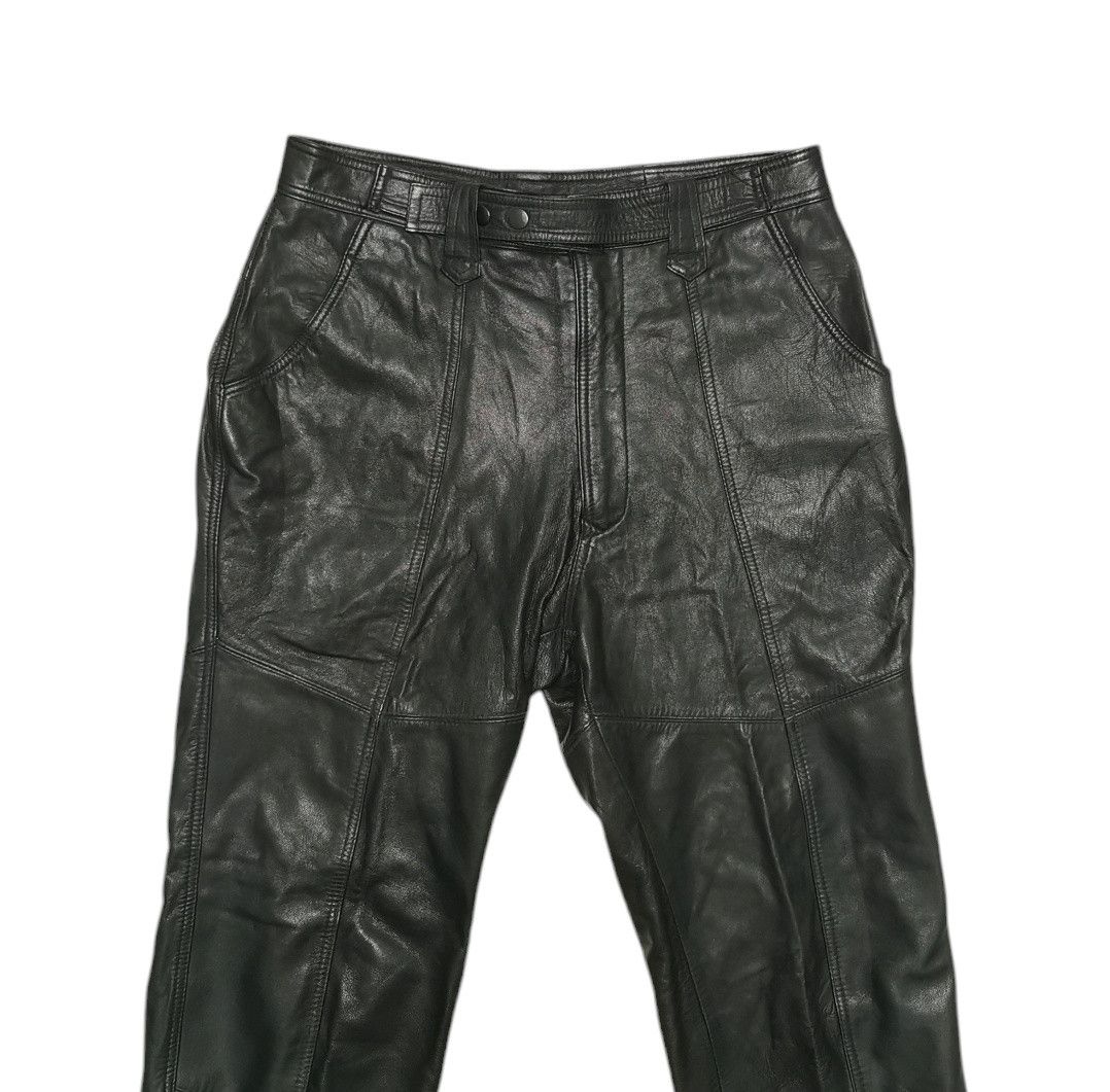 Japanese Brand × Leather × The Unbranded Brand Leather Pants Size US 31 - 7 Thumbnail