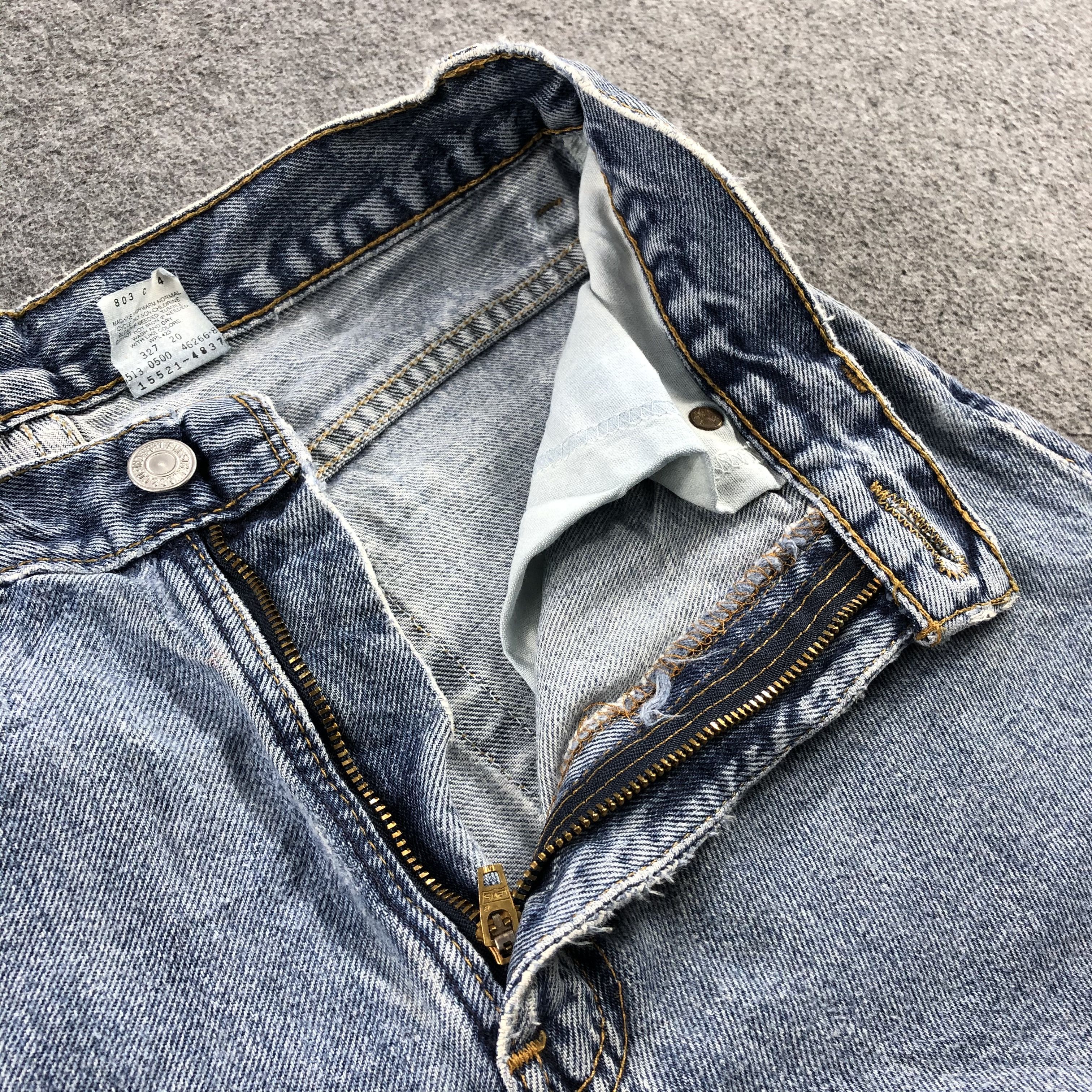 Levi's Vintage 90s Blue Wash Levis 512 Jeans-J2017 Size US 28 / EU 44 - 11 Thumbnail