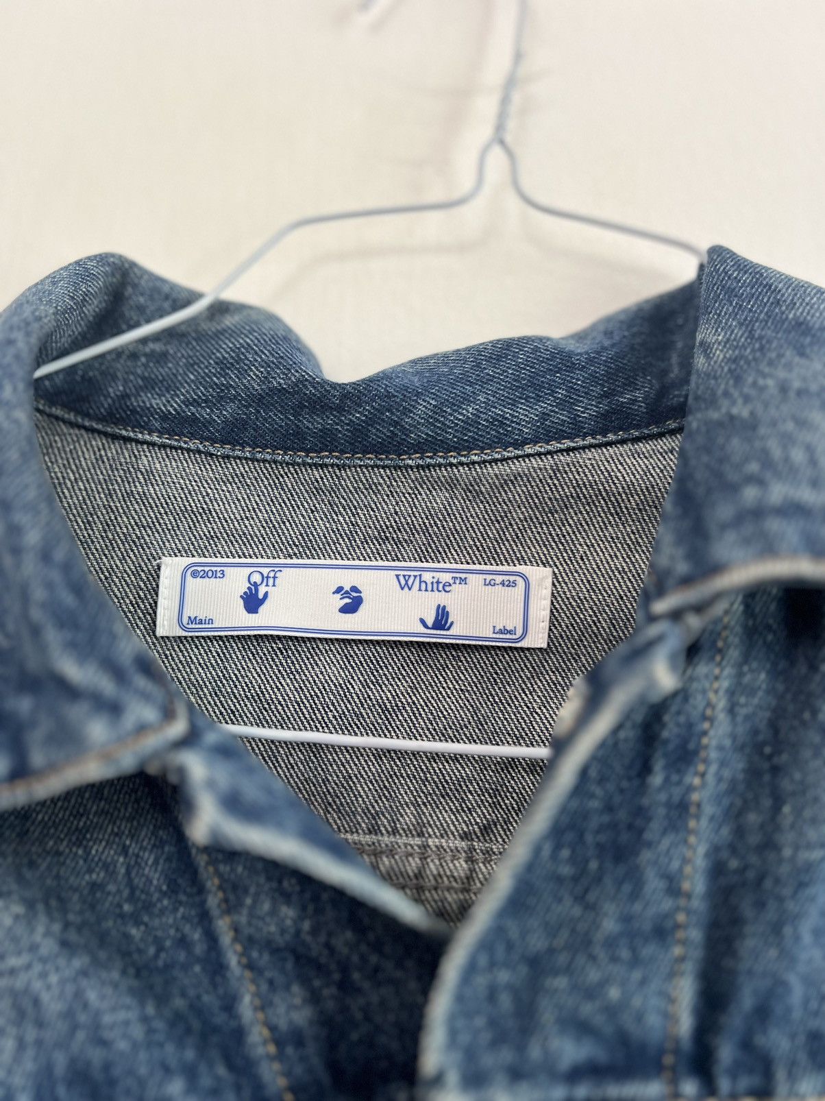 Off-White Off white denim jacket Size US XS / EU 42 / 0 - 6 Thumbnail