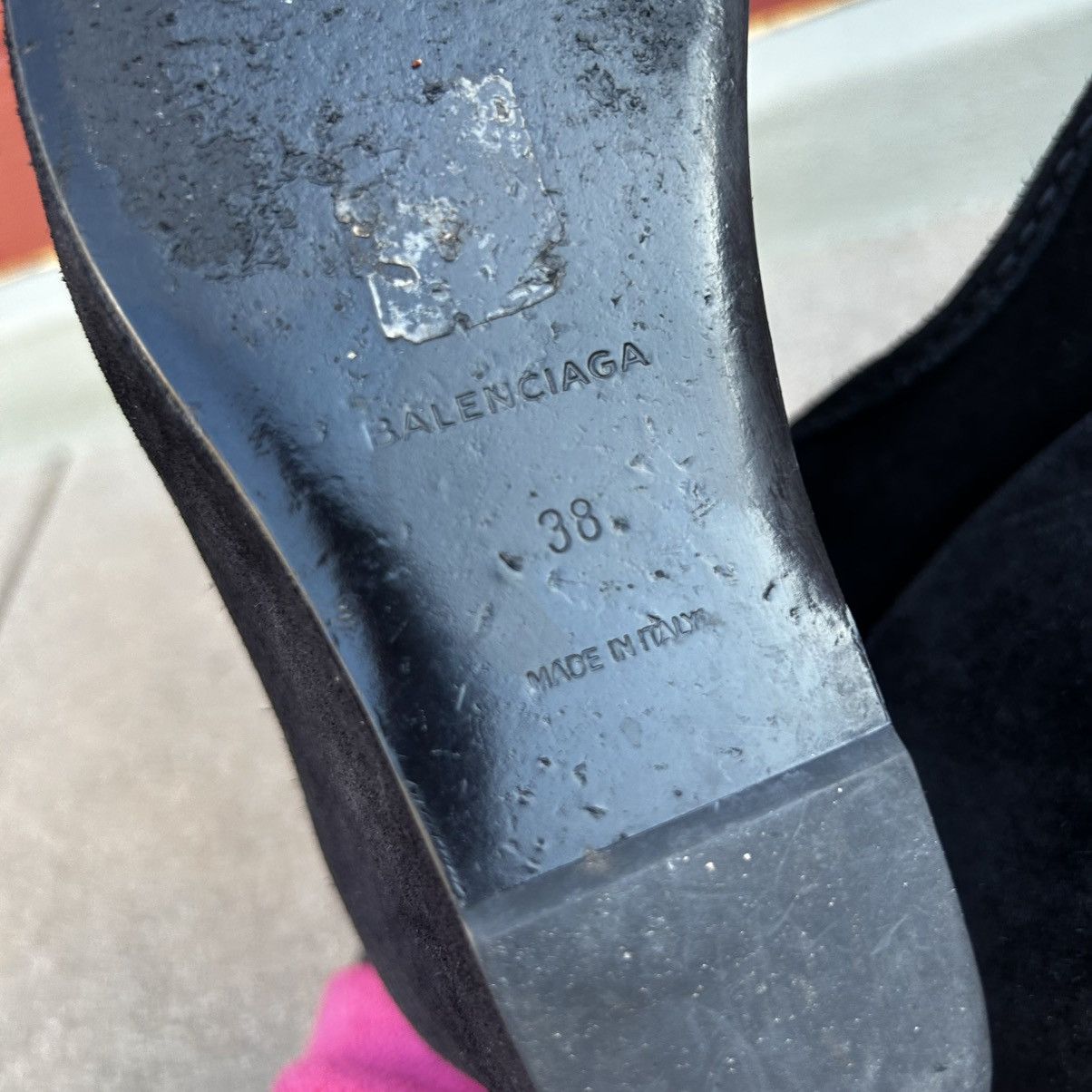 Balenciaga BALENCIAGA~Lace-Up Wallaby Platform Wedge Booties~7.5/8/38 Size US 8 / IT 38 - 13 Thumbnail