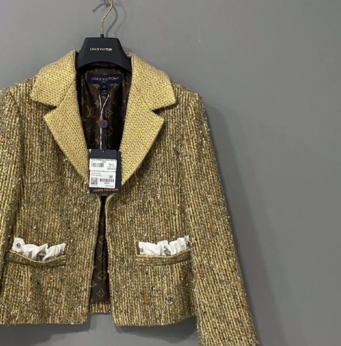 Louis Vuitton Louis Vuitton FW24 printed woolen suit jacket 2412-Nextarrow Size US M / EU 48-50 / 2 - 3 Thumbnail