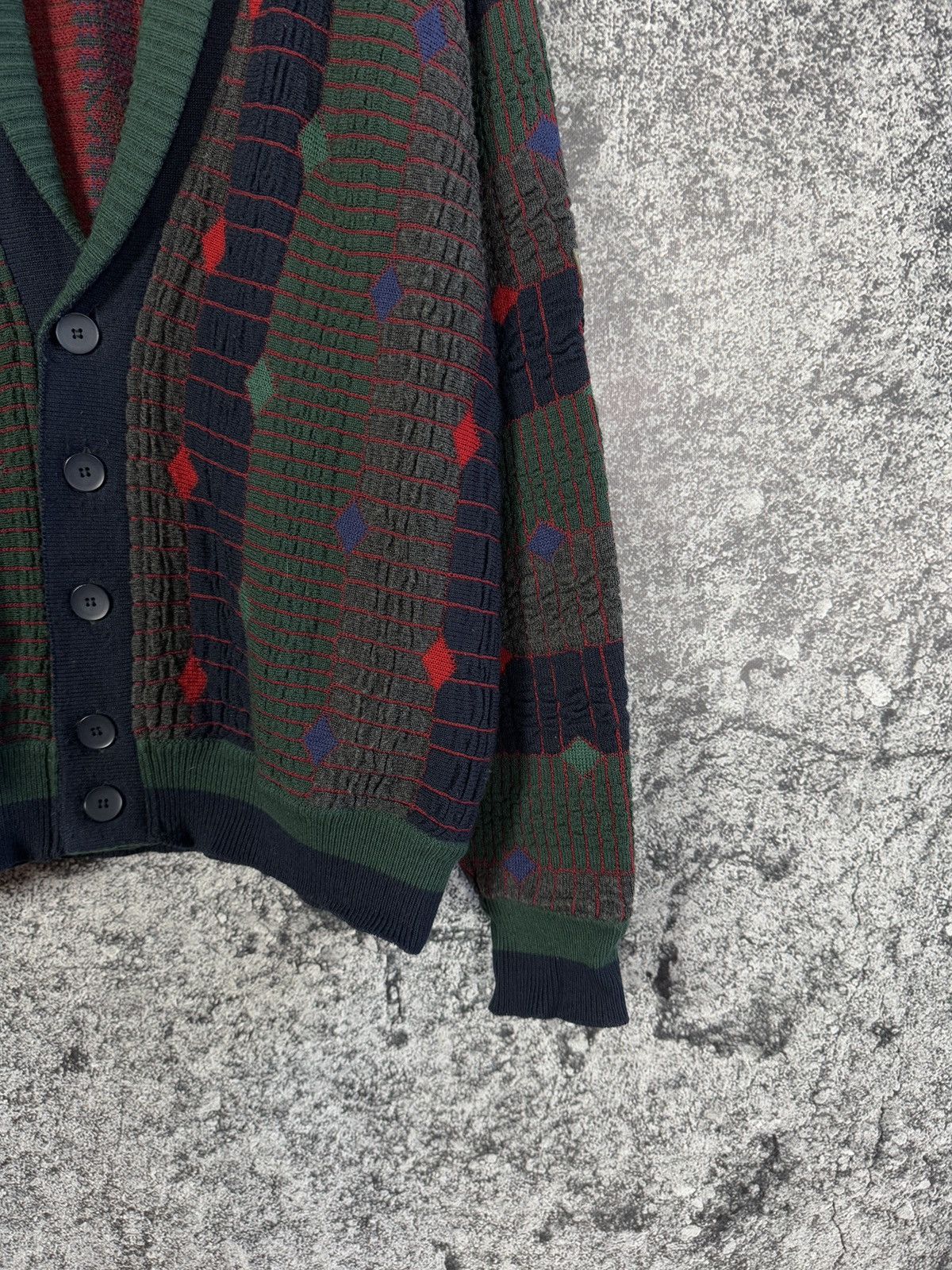 Carlo Colucci Carlo Colucci Vintage Cardigan Wool Designer Sweater Size 52 Size US XL / EU 56 / 4 - 5 Thumbnail
