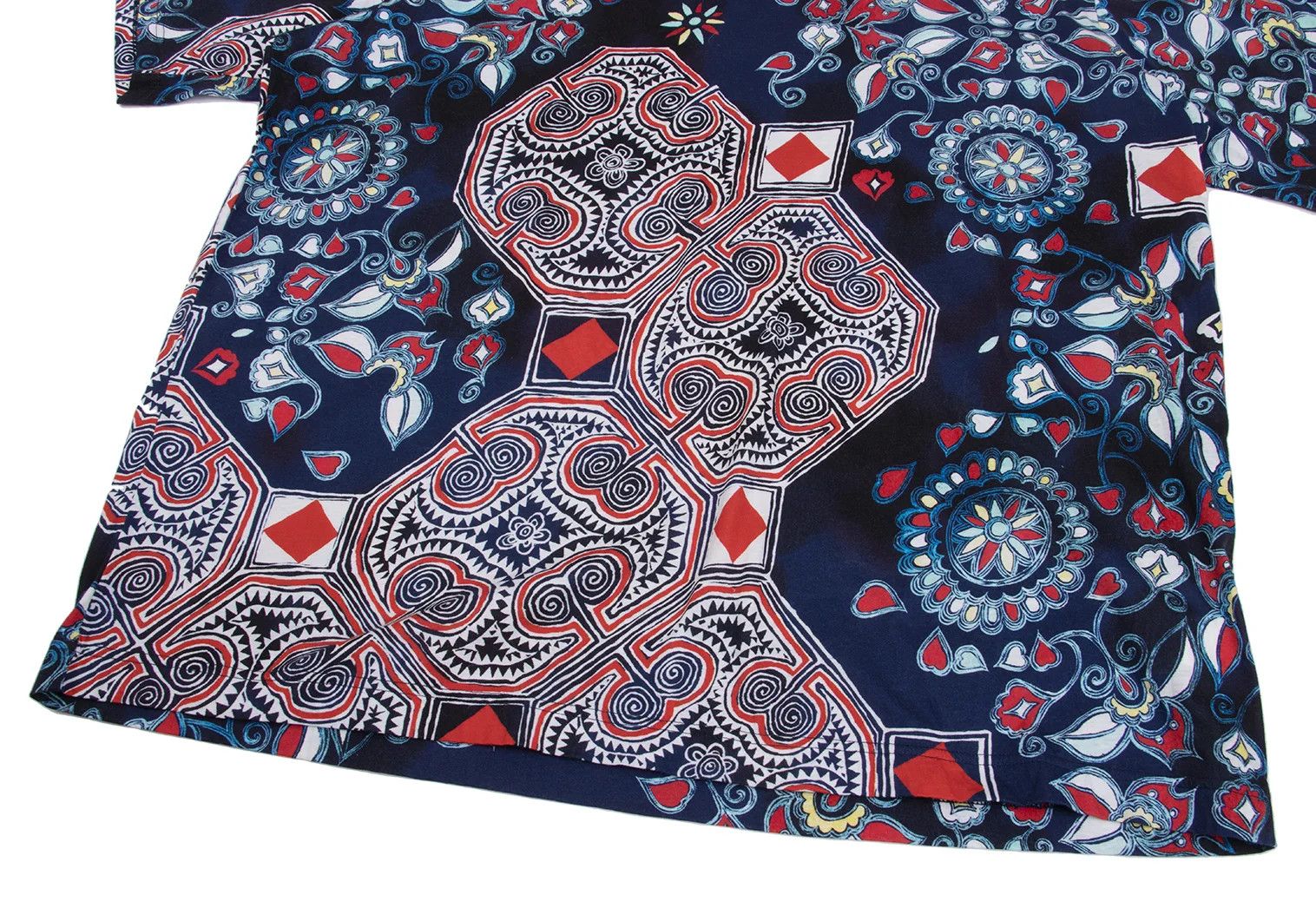 Yohji Yamamoto Yohji Yamamoto Cotton Chinoiserie T-shirt Size US S / EU 44-46 / 1 - 7 Thumbnail