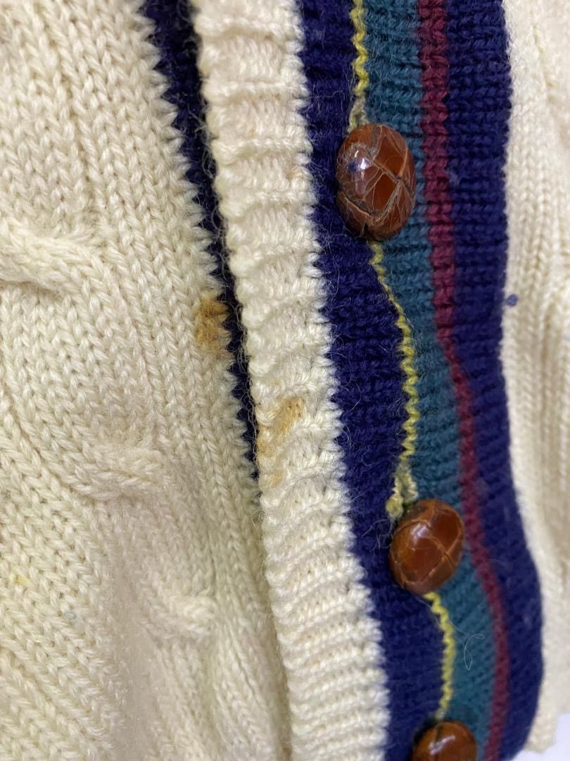 Vintage Vintage Way Out Knit Cardigan Size US M / EU 48-50 / 2 - 6 Thumbnail