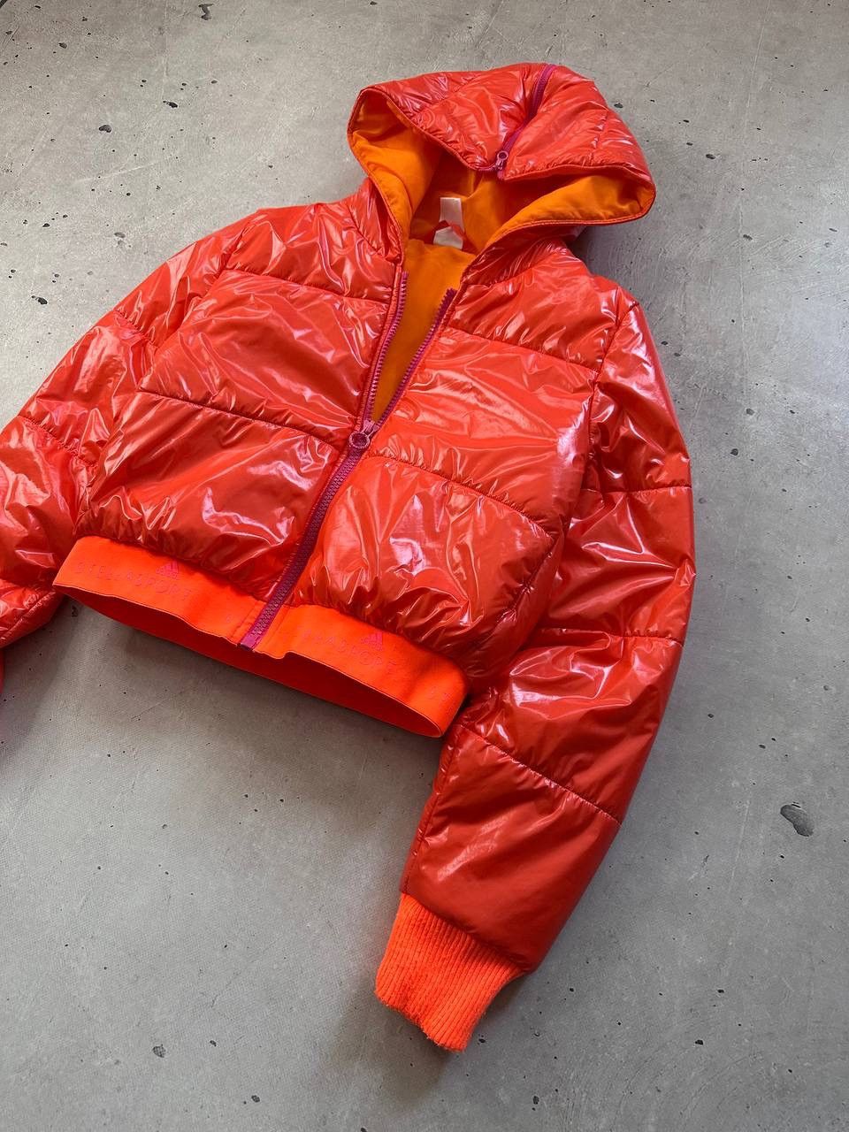 Adidas Stella McCartney Sport Warm Cropped Jacket Bomber Y2K