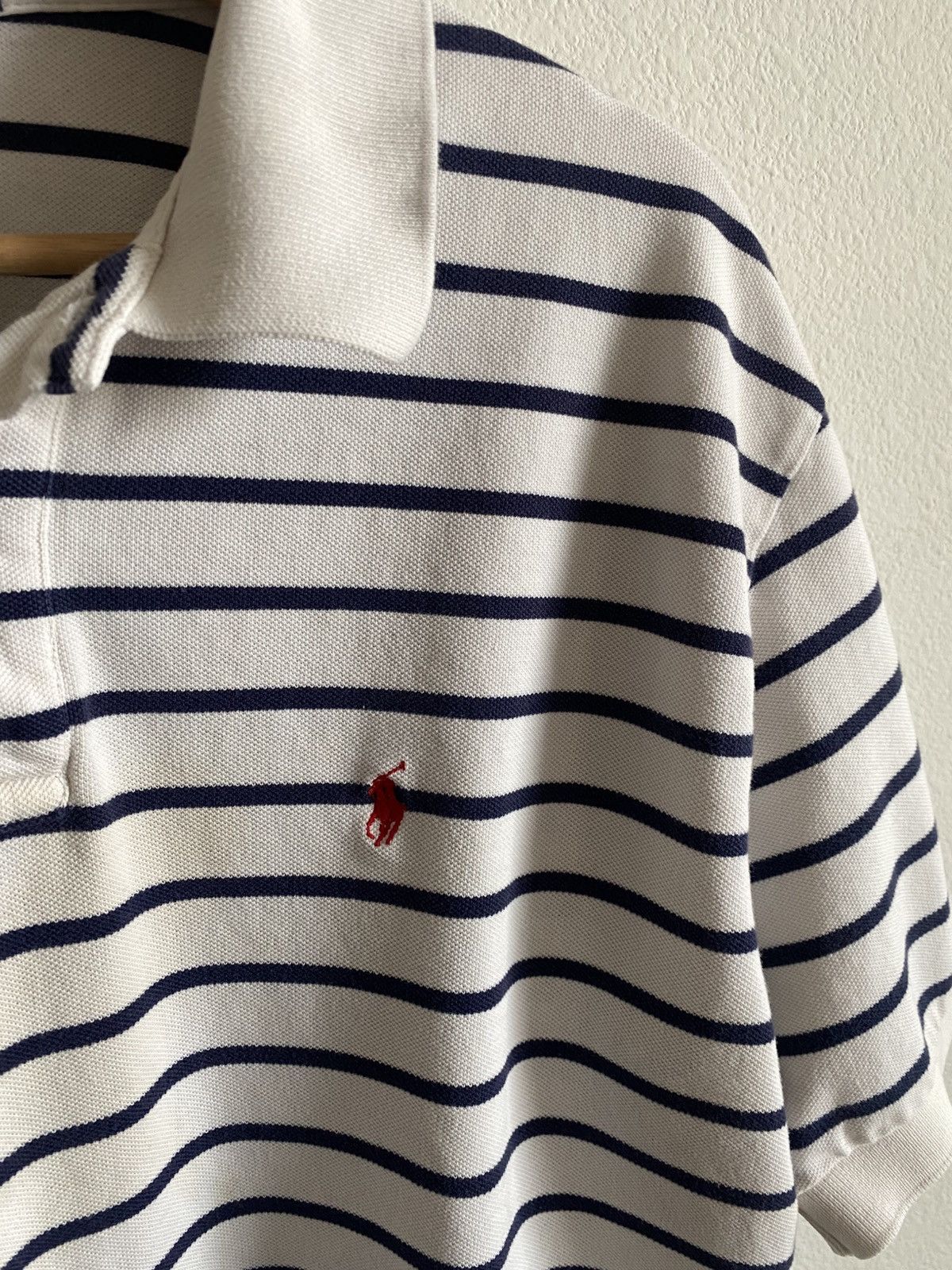 Polo Ralph Lauren Polo Ralph Lauren Striped Shirt Size US XL / EU 56 / 4 - 3 Thumbnail