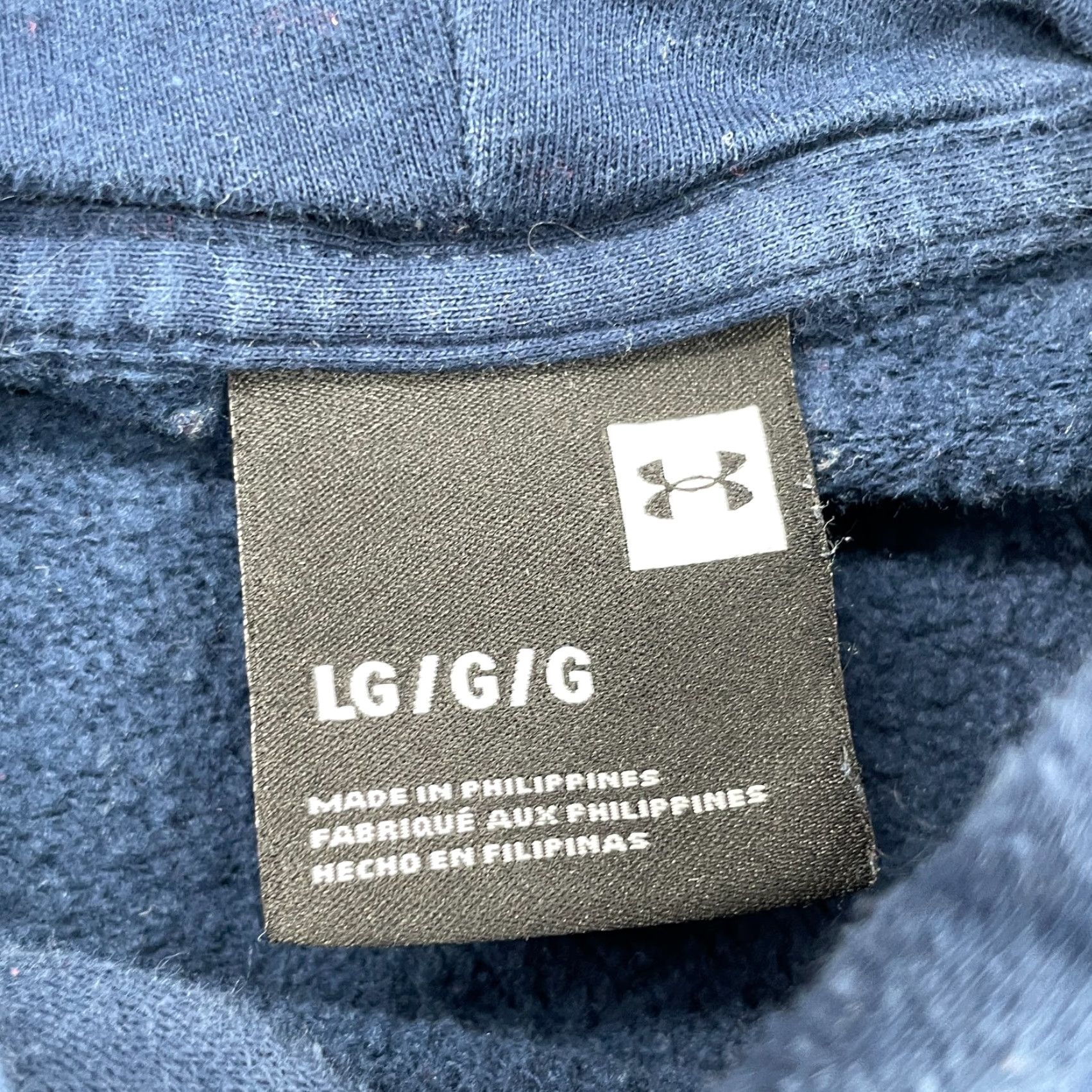 Under Armour Under Armour Hoodie Men's Large Blue Sport Fitness Training Pullover Athleisure Size US L / EU 52-54 / 3 - 4 Thumbnail