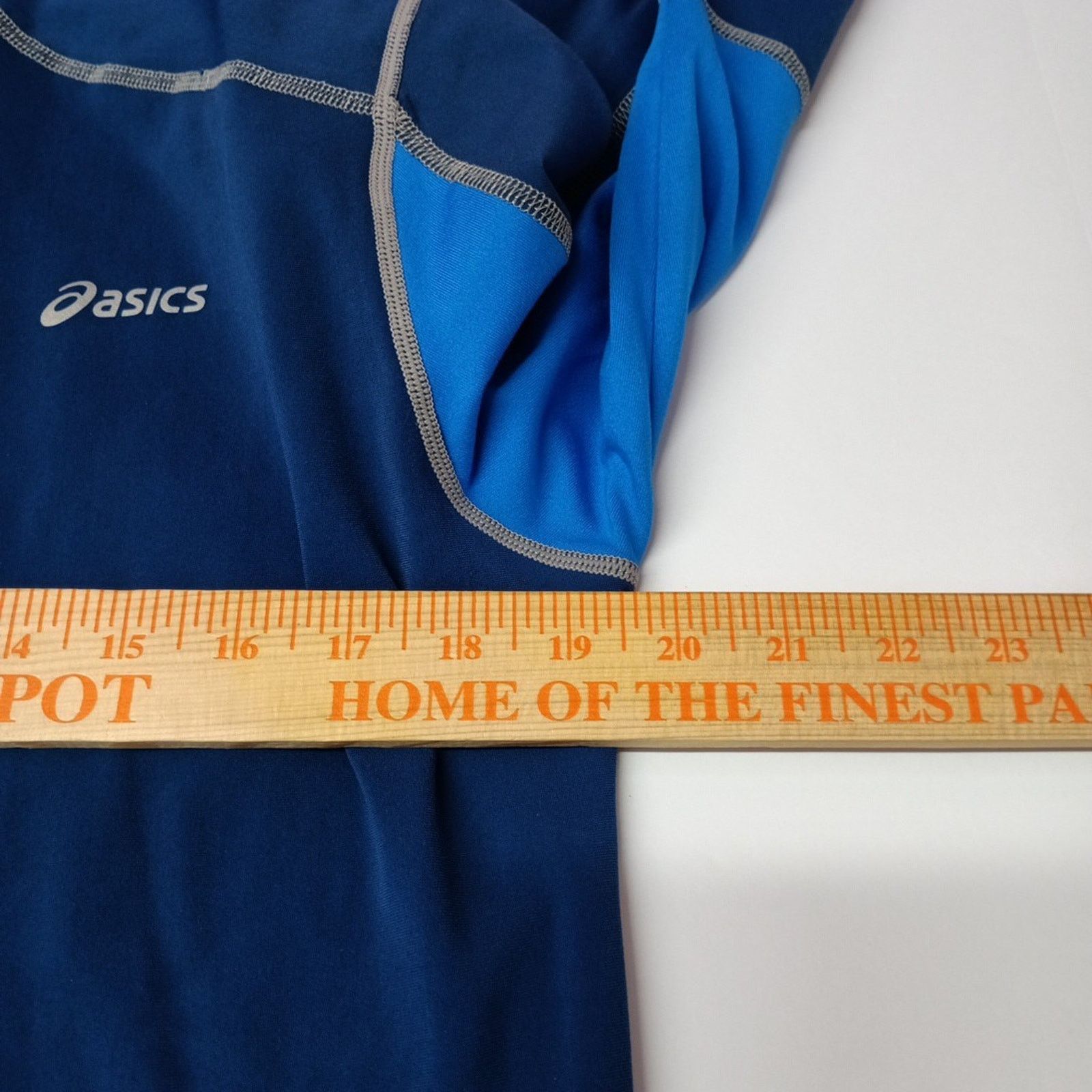 Asics ASICS Men's Run Lite Show Jacket Running Apparel Size M Blue Size US M / EU 48-50 / 2 - 6 Thumbnail