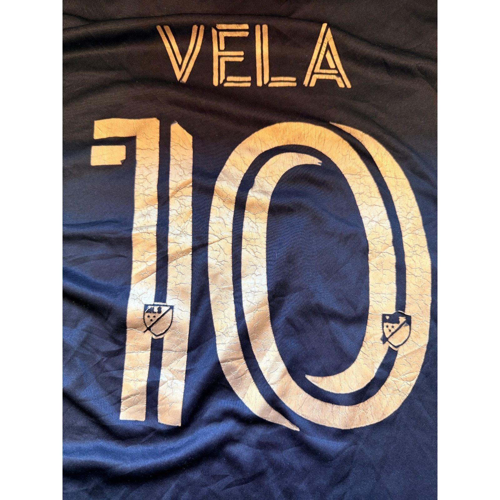 Adidas Adidas LAFC Carlos Vela 10 XL BlackGold MLS 25th Anniversary Size US XL / EU 56 / 4 - 3 Thumbnail