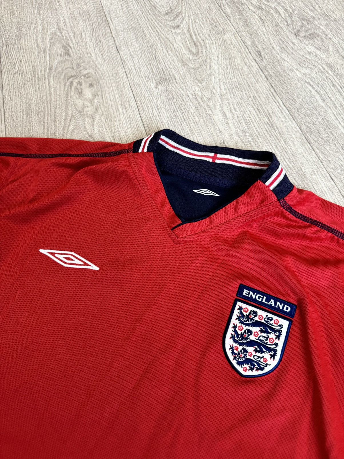 Umbro 🔷Vintage Umbro England 2002/04 Soccer jersey🔷 Size US XXL / EU 58 / 5 - 2 Thumbnail
