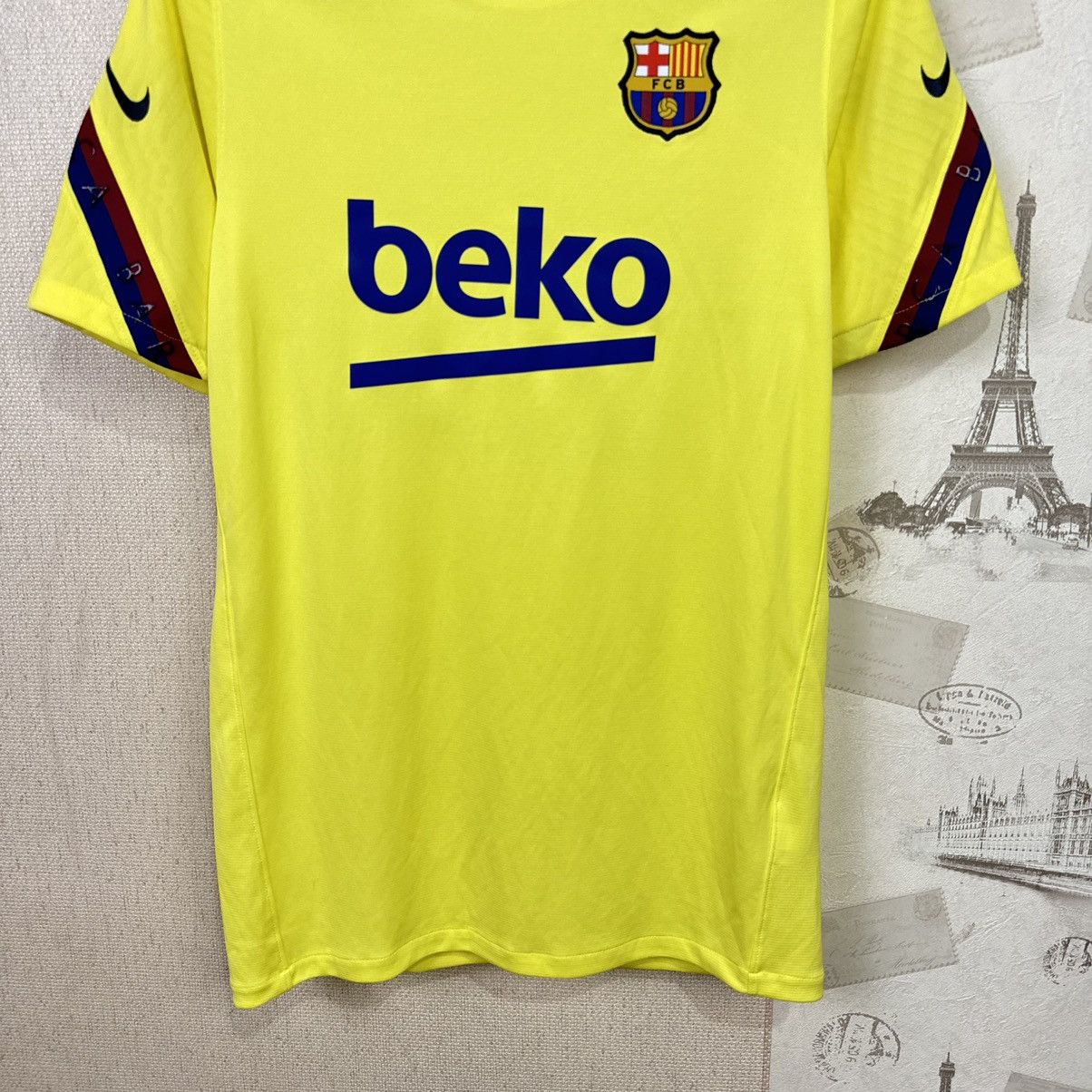 Nike Nike Barcelona 2020/21 Training Soccer Jersey Shirt S Size US S / EU 44-46 / 1 - 10 Thumbnail