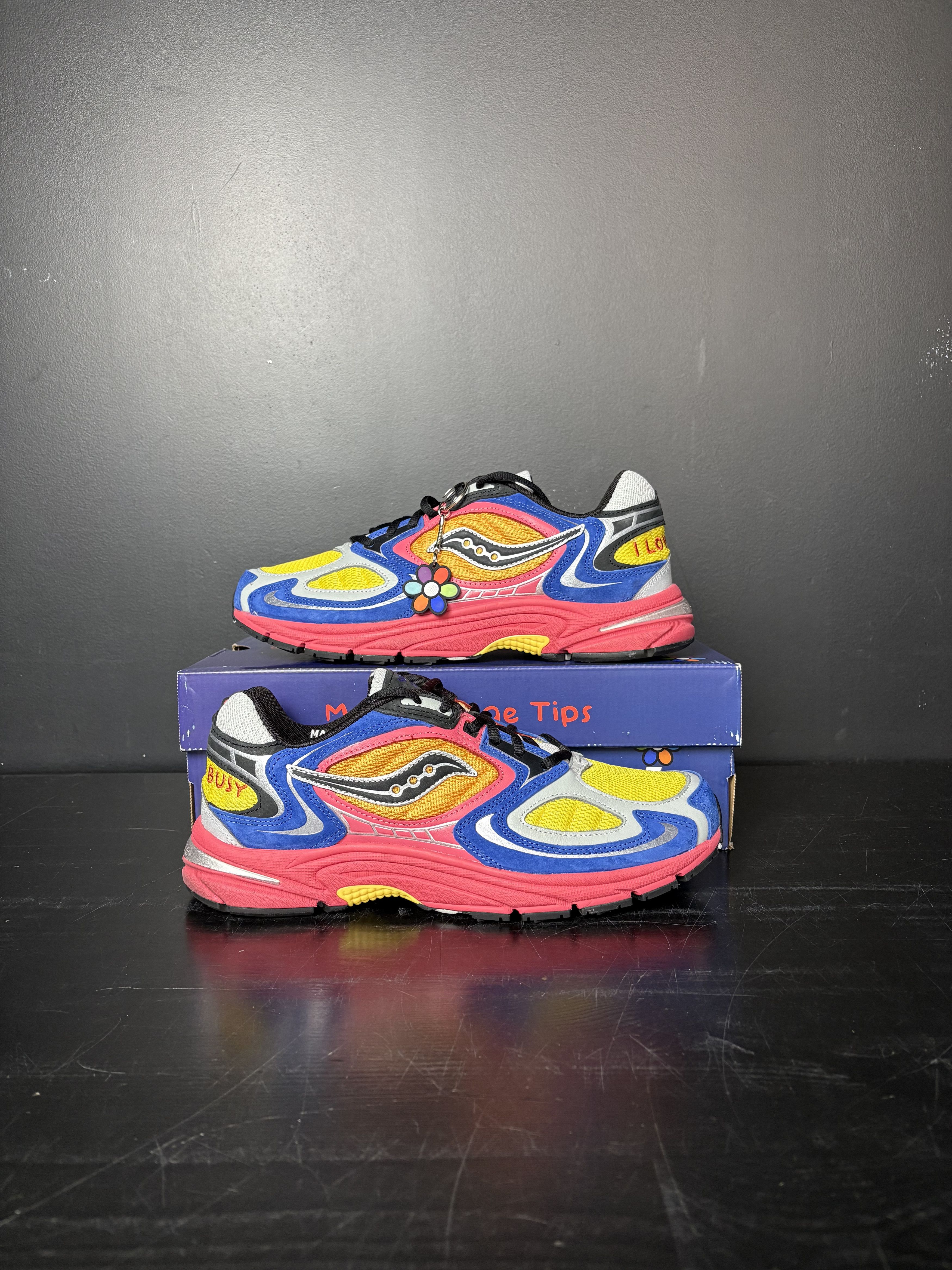Nike Saucony Grid Jazz 9 x Jae Tips "I Love You But I’m Busy" **PRE-OWNED** - Size 10.5 Size US 10.5 / EU 43-44 - 1 Thumbnail