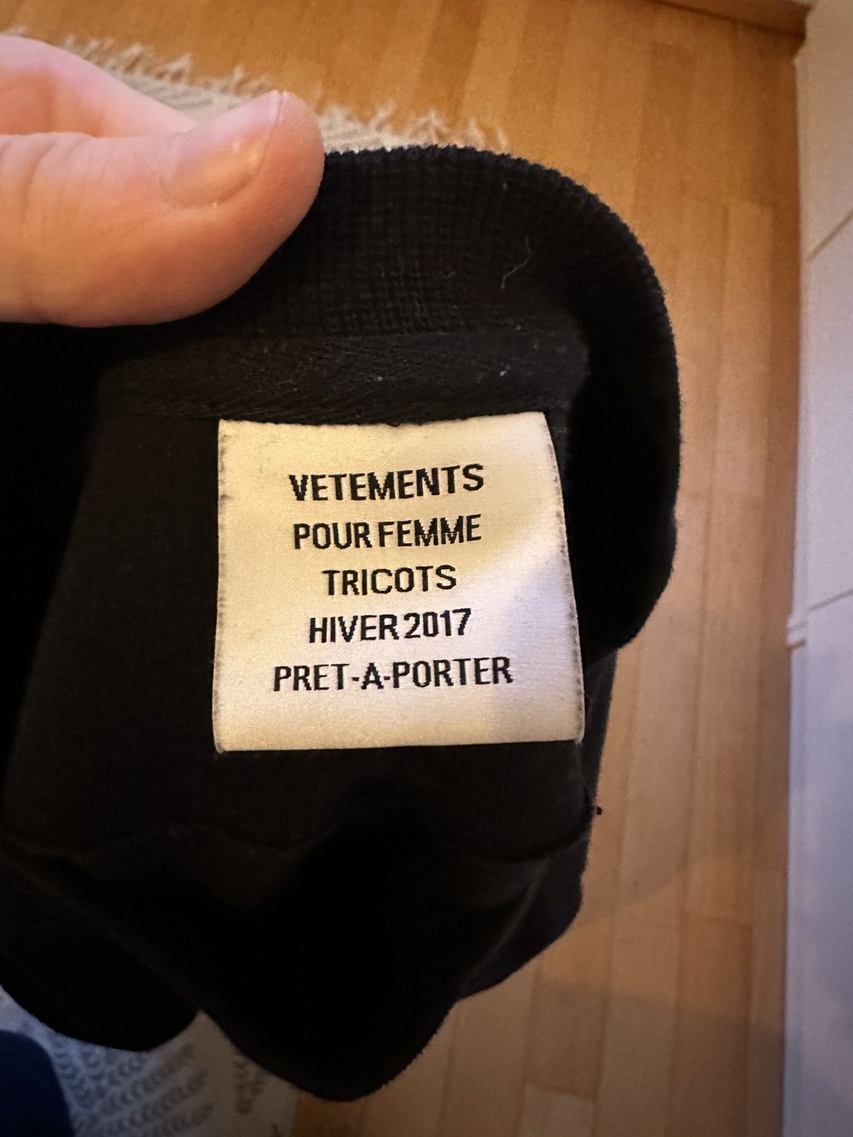Vetements Vetements TFD sweater Size US XS / EU 42 / 0 - 9 Thumbnail