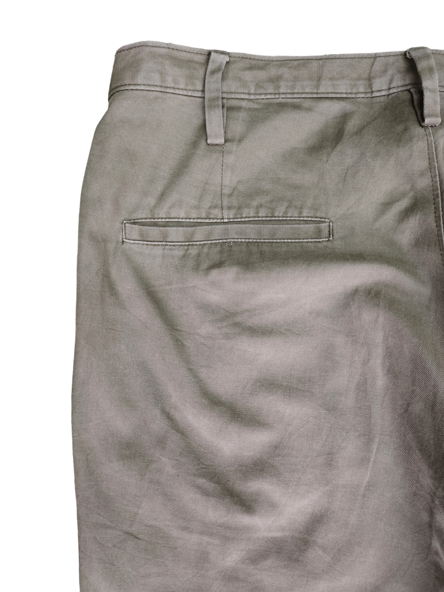 Miu Miu Miu Miu Olive Green Faded Trouser Pants Size US 30 / EU 46 - 13 Thumbnail