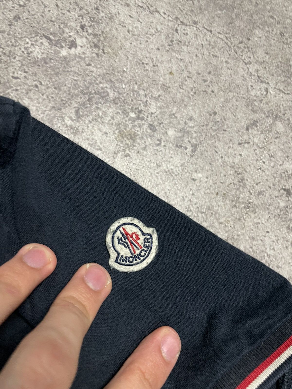 Moncler Moncler T Shirt Maglia Polo Corta Size US L / EU 52-54 / 3 - 4 Thumbnail