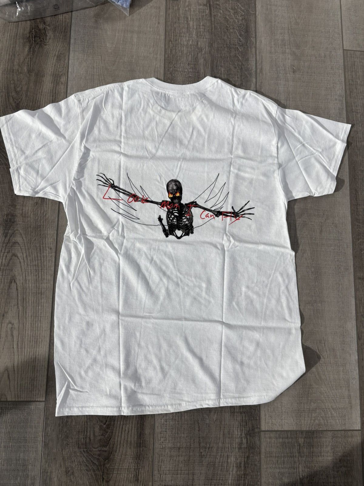 Travis Scott Travis Scott Look Mom I Can Fly Tee Shirt White Size US L / EU 52-54 / 3 - 2 Thumbnail