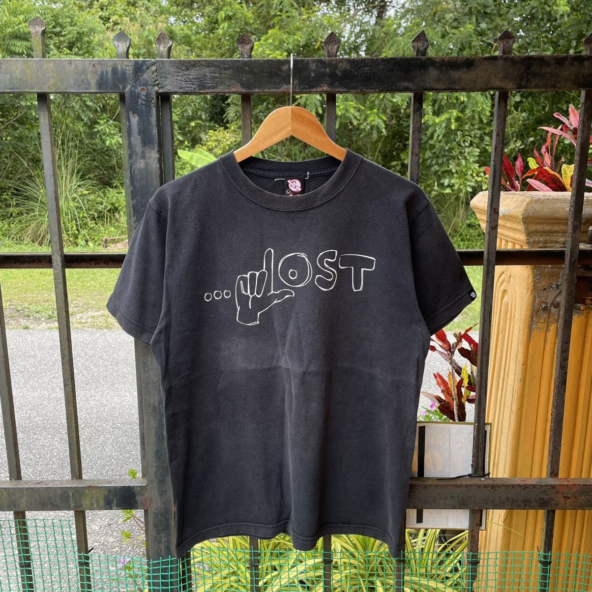 Lost Enterprises 🔥Vintage 90s Lost Skateboard Big Spellout Sun Faded Tee Size US L / EU 52-54 / 3 - 1 Thumbnail