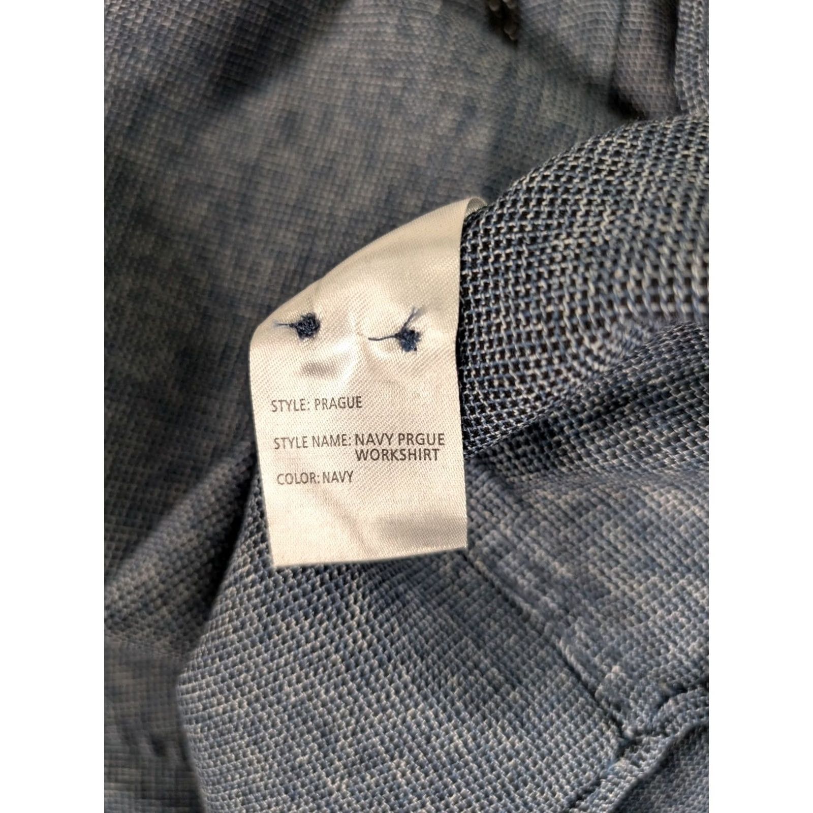 Nomad Nomad Shirt Men's M Blue Patterned Flannel Button Up Size US M / EU 48-50 / 2 - 6 Thumbnail