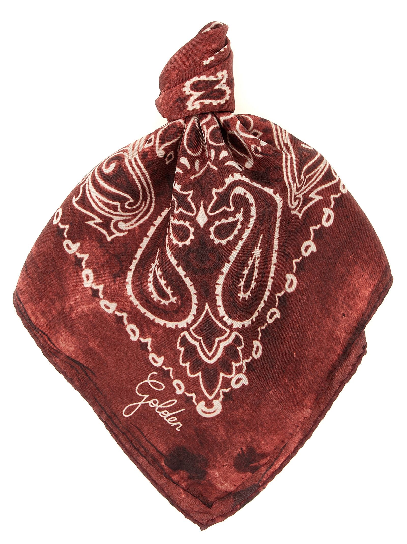 Golden Goose Paisley scarf Size ONE SIZE - 1 Thumbnail