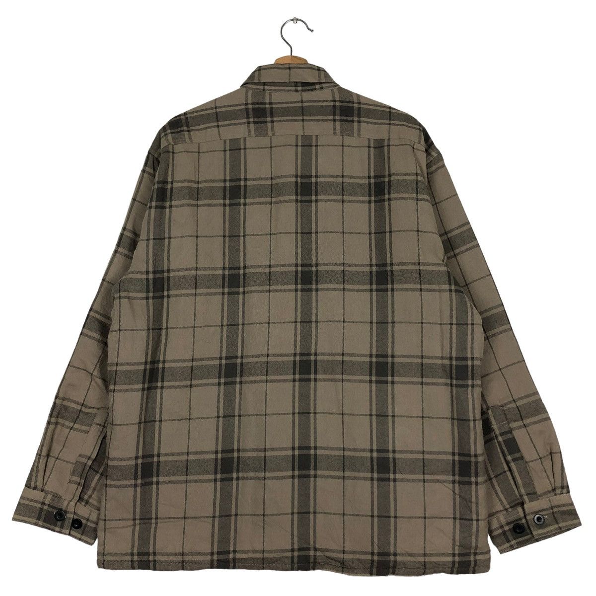 Flannel 🔥VINTAGE FLANNEL SHIRT JACKET WORK MAC BOGARD TARTAN DESIGN Size US L / EU 52-54 / 3 - 8 Thumbnail
