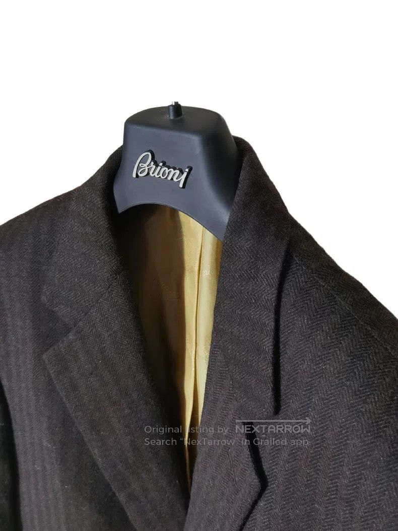 Brioni Brioni Pure cashmere fully customized handmade wool single Size US XXL / EU 58 / 5 - 3 Thumbnail
