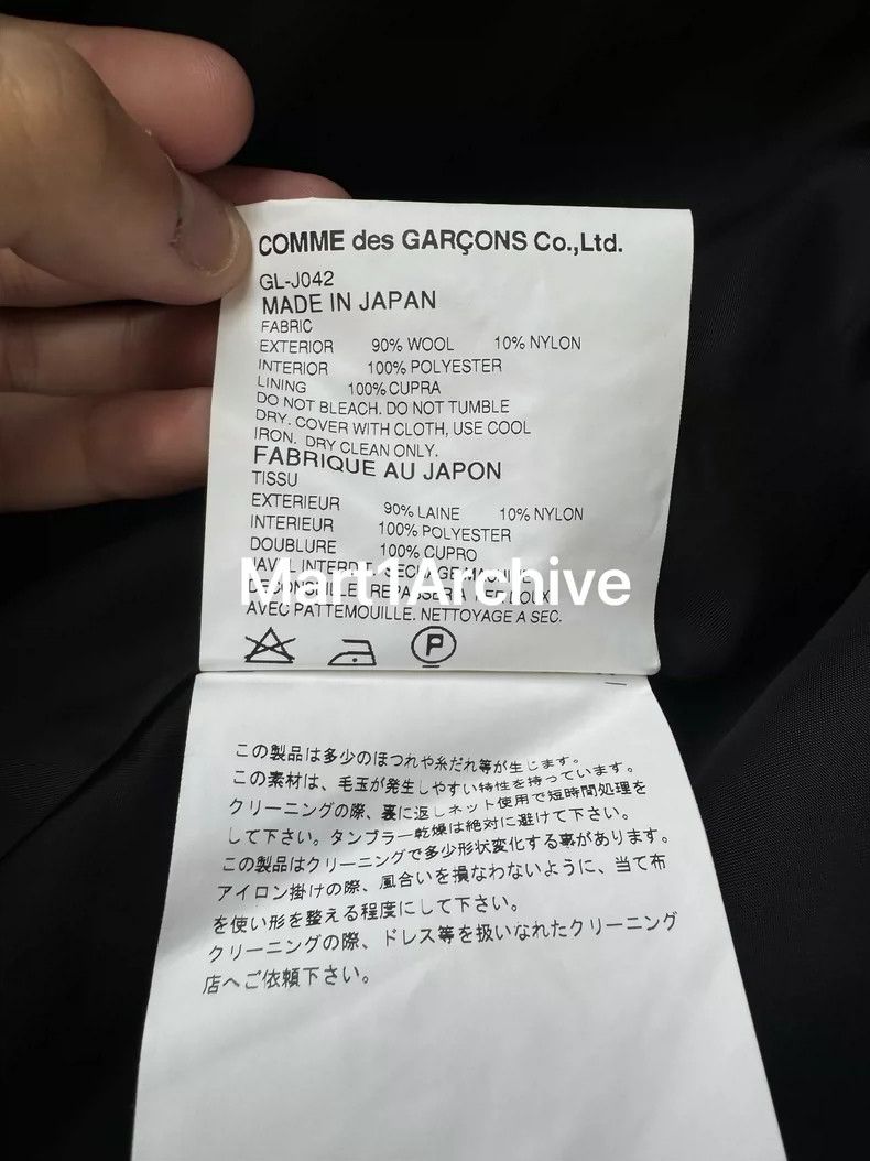 Comme des Garcons Comme Des Garcons Rose Dovetail Suit Size S / US 4 / IT 40 - 8 Thumbnail