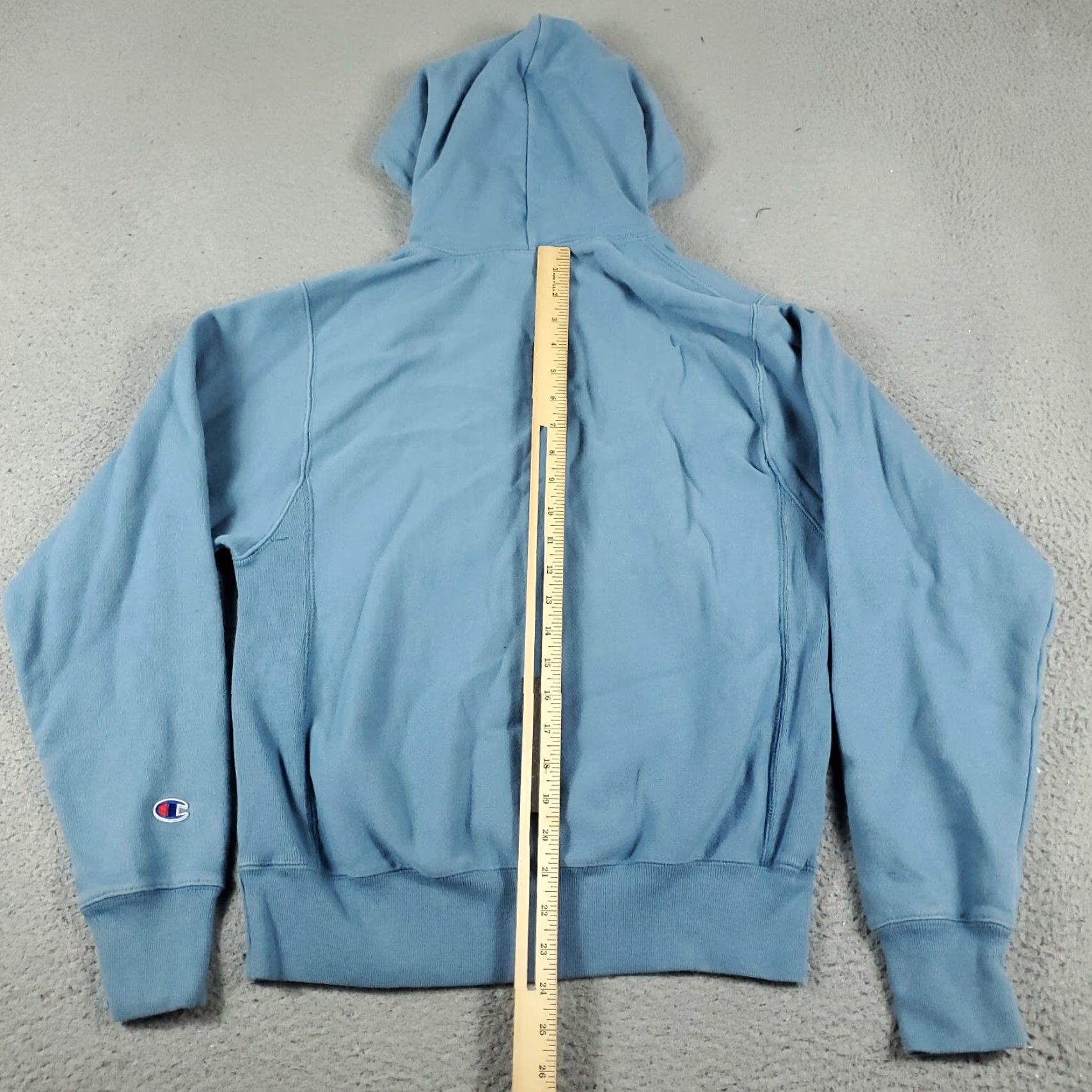 Champion Champion Hoodie Mens Small Blue Pullover Sweatshirt - Long Sleeve, Mock Neck, Sports Size US S / EU 44-46 / 1 - 5 Thumbnail