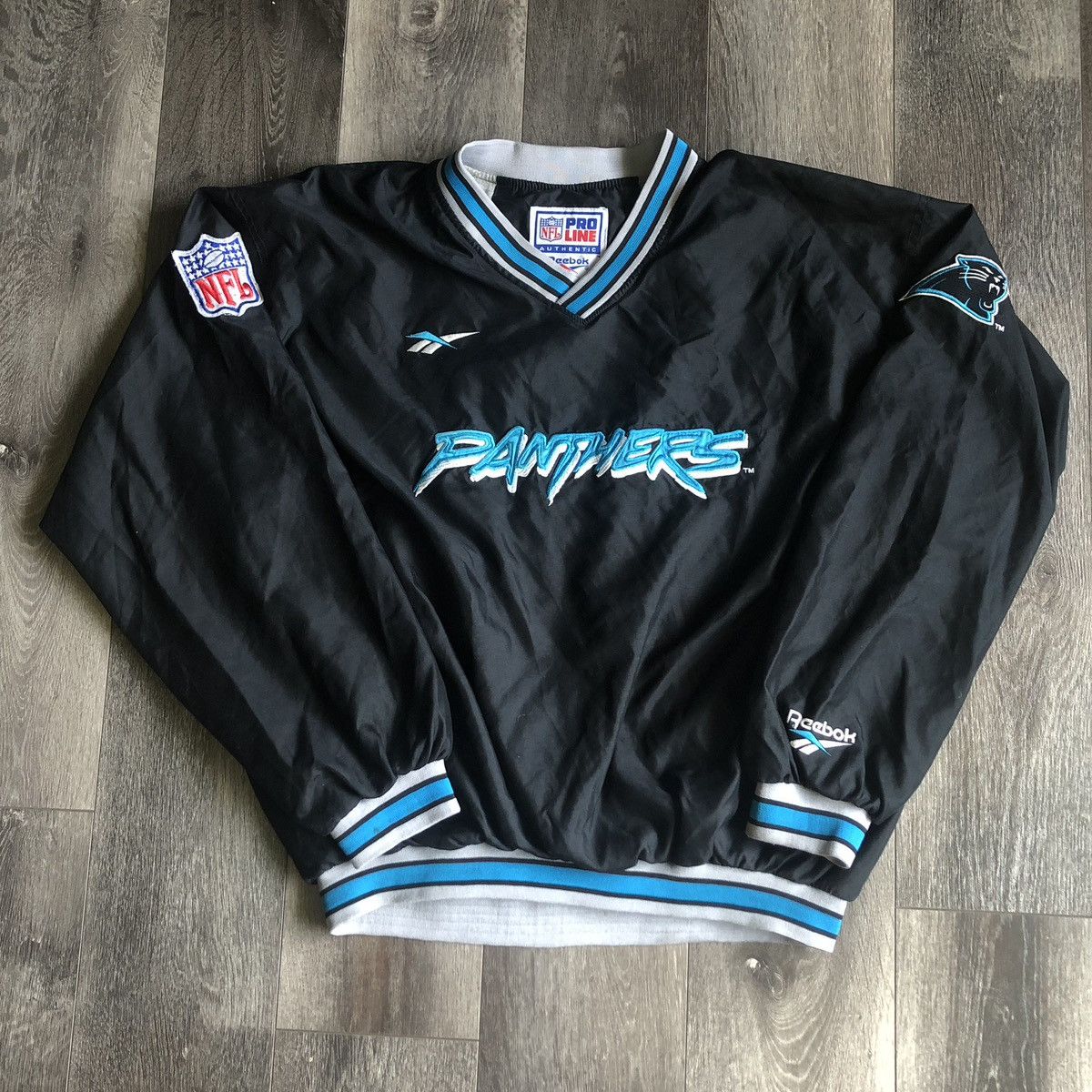 Vintage 90's Reebok NFL Carolina Panthers Pro Line Coat