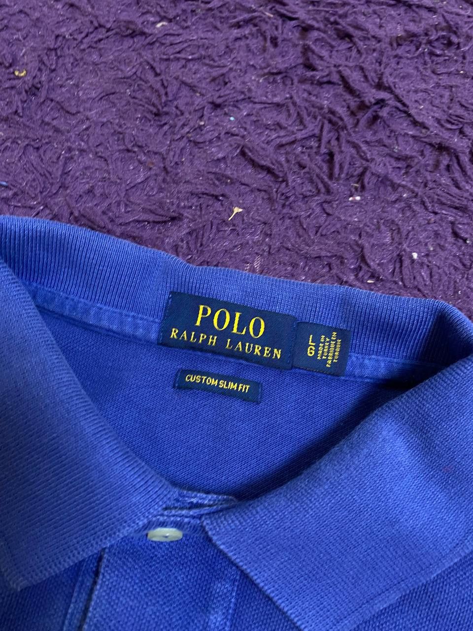 Polo Ralph Lauren Polo Ralph Lauren Custom Slim Fit Polo Size L Size US L / EU 52-54 / 3 - 2 Thumbnail