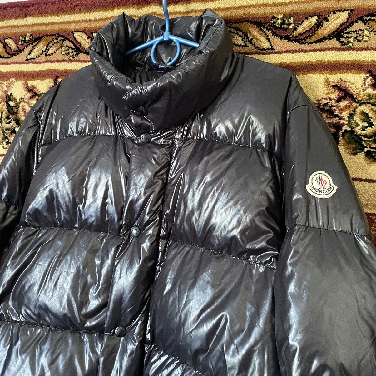 Vintage 80s Moncler Ski Wear Reversible Patch Logo Puffer