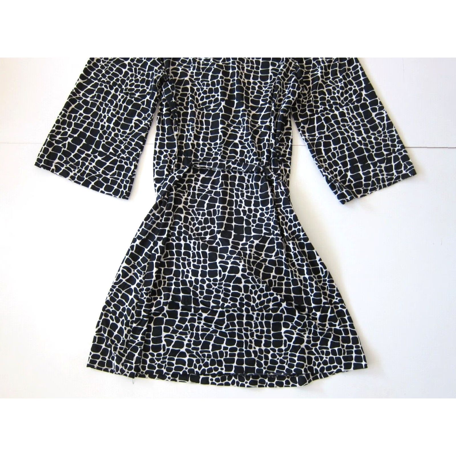 Vintage INC International Concepts Polka Dot Stretch Shift Dress PM Size M / US 6-8 / IT 42-44 - 6 Thumbnail