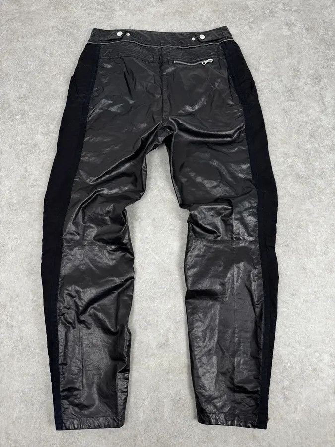 Dries Van Noten AW2020 Dries Van Noten Black Biker Pants Size US 32 / EU 48 - 5 Thumbnail