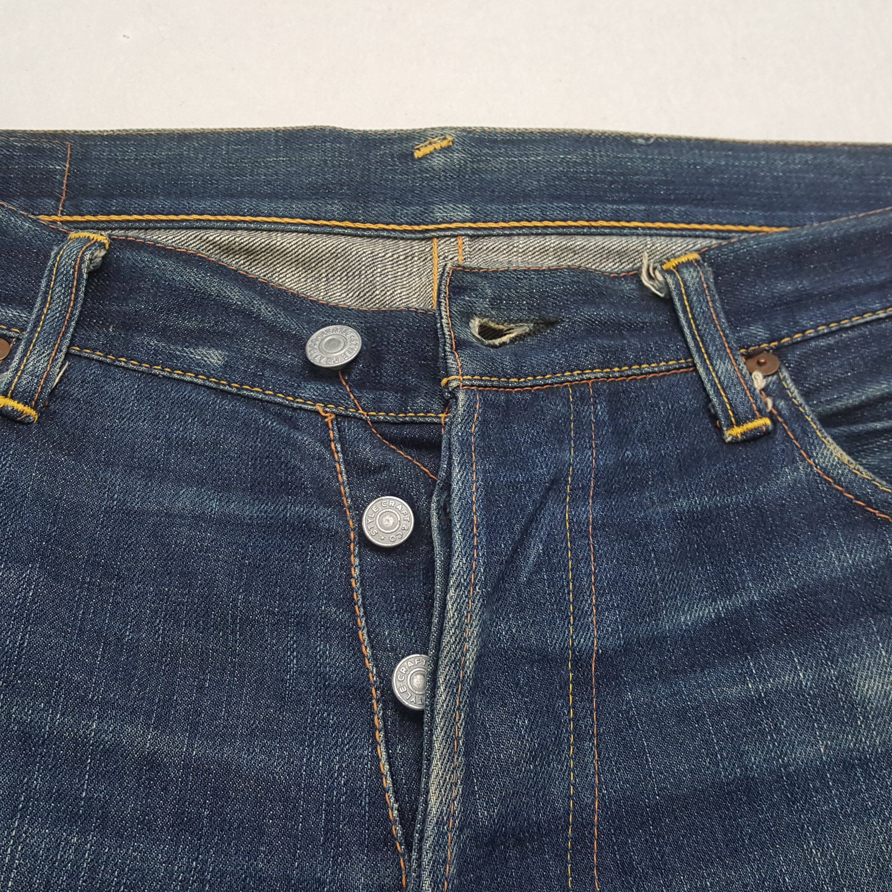 Evisu Vintage Evisu Japanese Brand Daicock Custom Jeans C297N24 Size US 34 / EU 50 - 12 Thumbnail