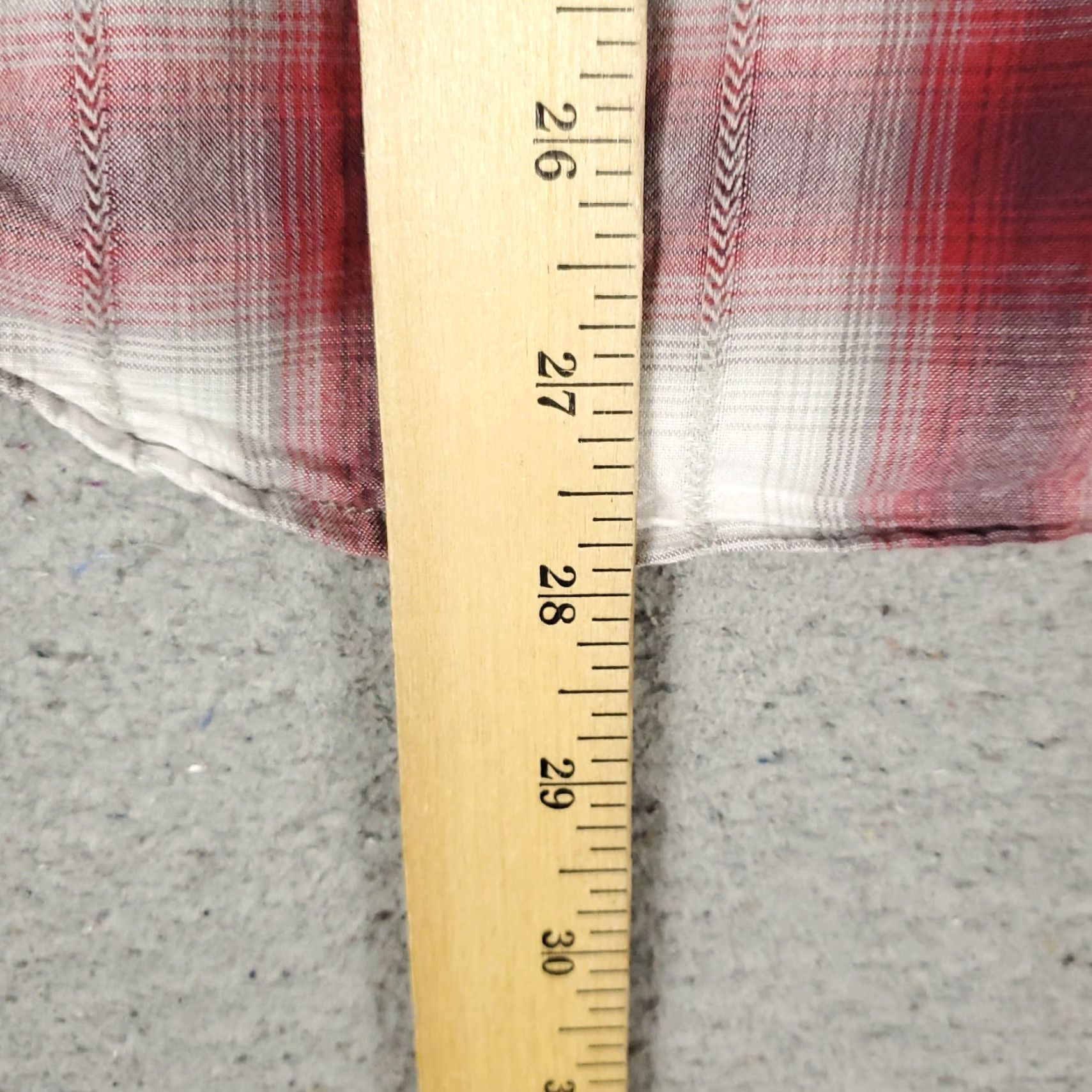 Lucky Brand Lucky Brand Shirt Mens M Red Plaid Western Pearl Button Long Sleeve Casual Formal Workwear Shirt Size US M / EU 48-50 / 2 - 5 Thumbnail