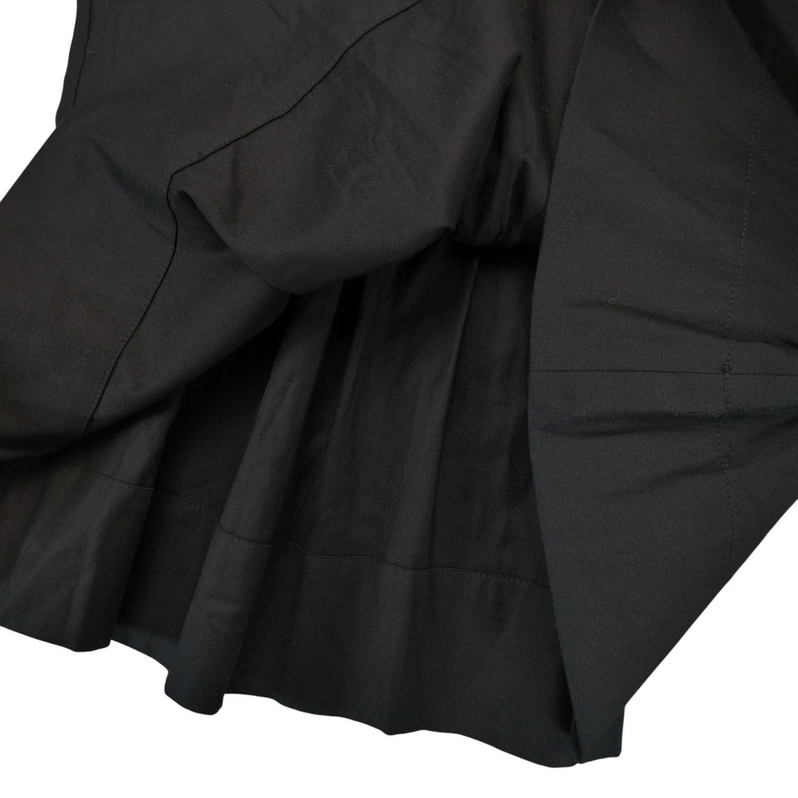 Ann Taylor NWT Ann Taylor Loft Black Pleated A-Line Mini Skirt Sz 12 Size 34" / US 12 / IT 48 - 7 Thumbnail