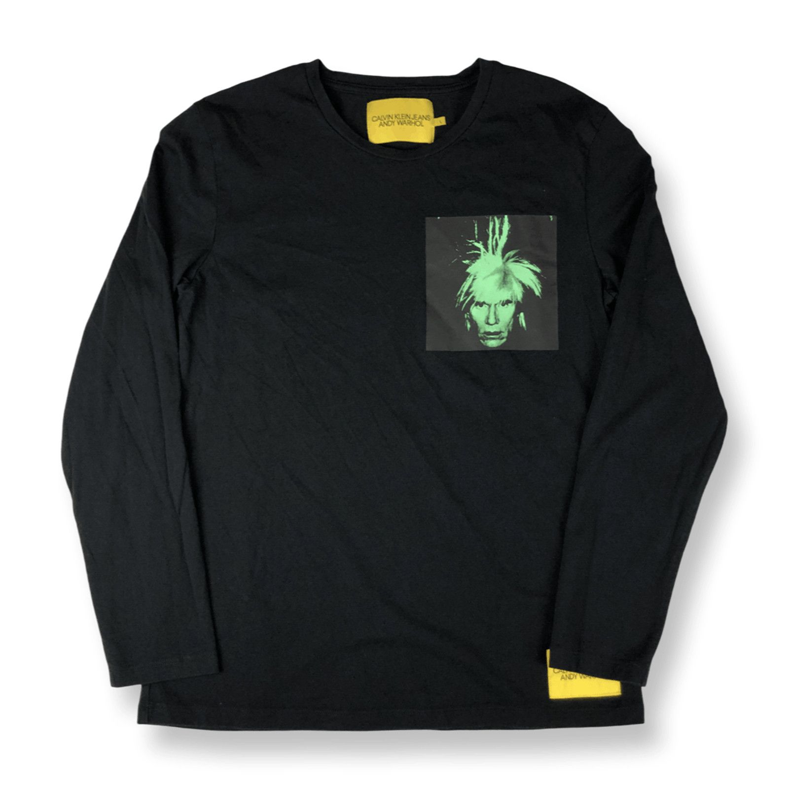 Calvin Klein Raf Simons Era Calvin Klein x Andy Warhol Longsleeve Size US S / EU 44-46 / 1 - 1 Thumbnail