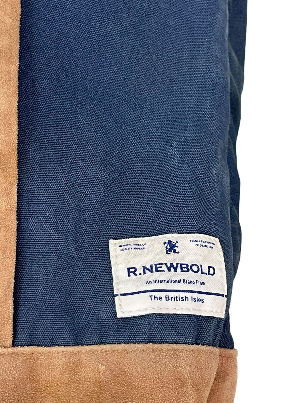 Japanese Brand Backpack R. Newbold Cotton Canvas Leather Bag 1🟩 Size ONE SIZE - 7 Thumbnail