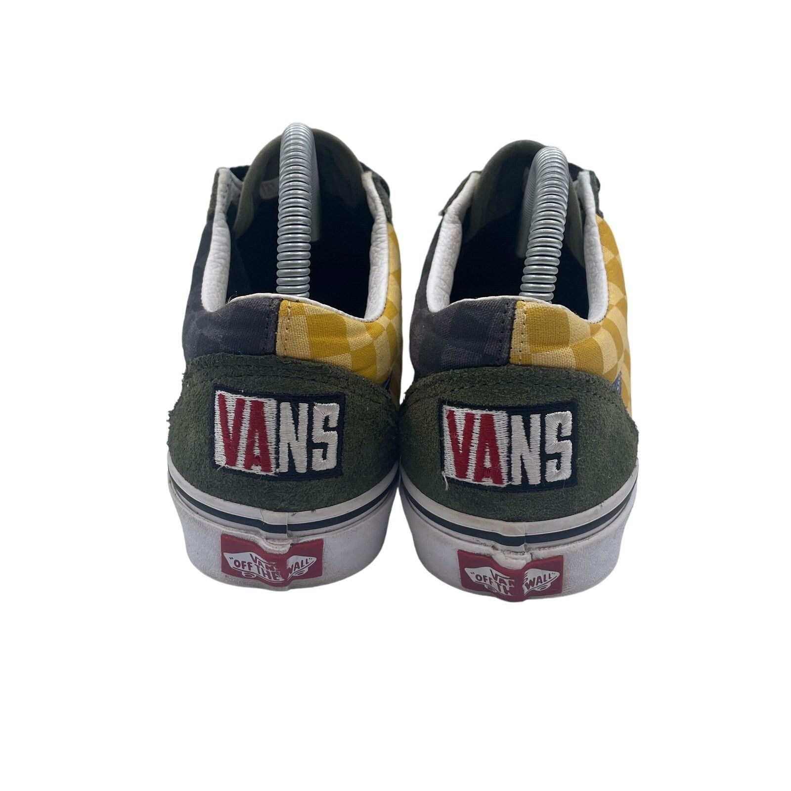 Vans VANS OTW Old Skool Shoes Rally Mix Green Yellow Check 6 7.5 Size US 6 / EU 39 - 4 Thumbnail