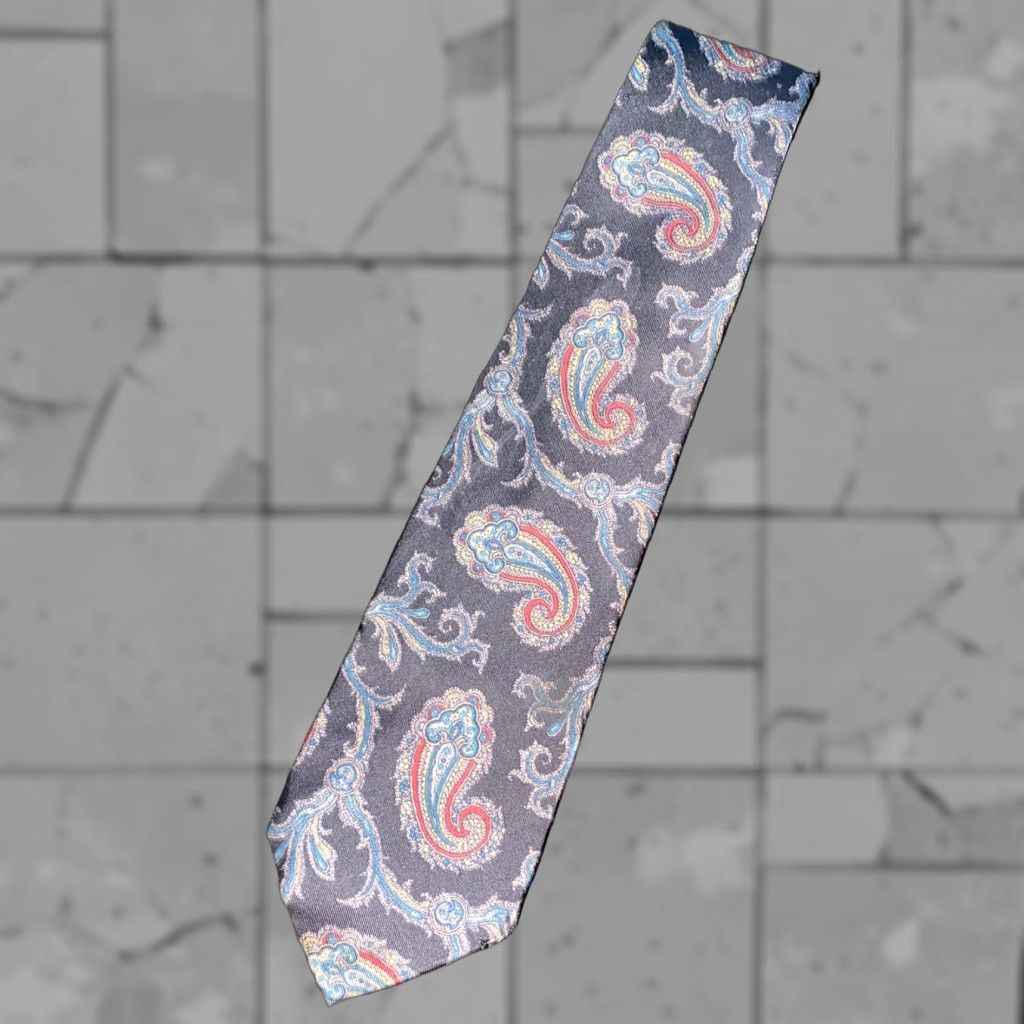Robert Talbott Nordstrom Robert Talbott Multi Color Geometric USA Made Tie 56 In Men Size ONE SIZE - 1 Thumbnail