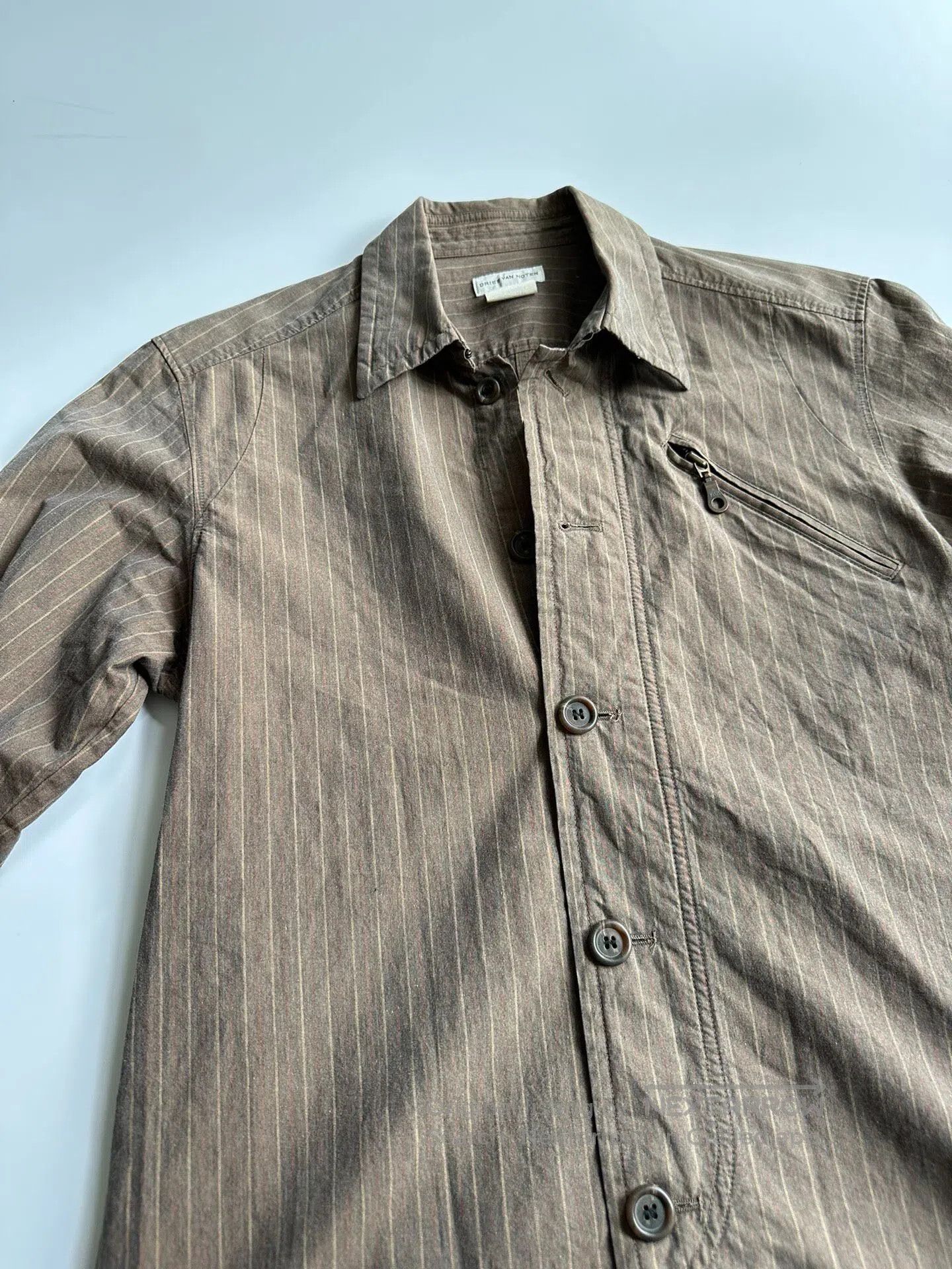 Dries Van Noten DRIES VAN NOTEN Leica-style shirt jacket| Size US M / EU 48-50 / 2 - 3 Thumbnail