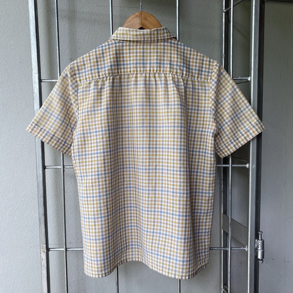 Burberry Burberrys Pastel Plaid Short Sleeve Shirt Size M / US 6-8 / IT 42-44 - 2 Thumbnail